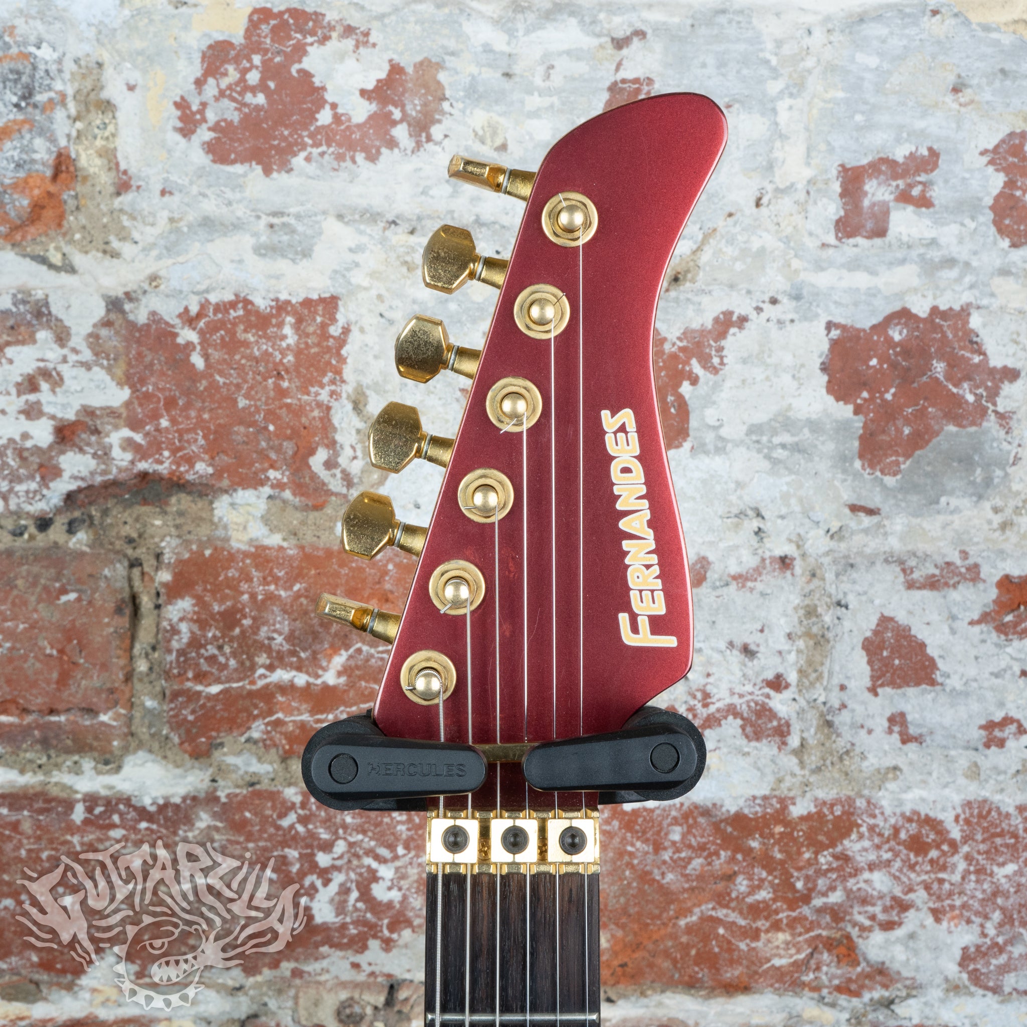 Fernandes Revolver FR-75S Sustainer 1990's Burgundy Metallic
