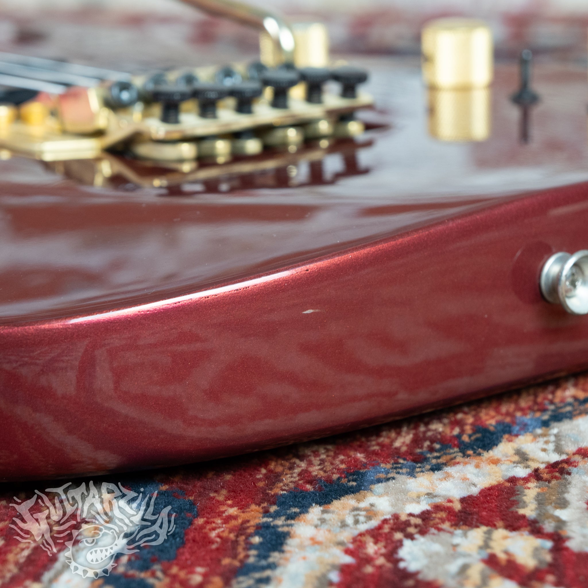 Fernandes Revolver FR-75S Sustainer 1990's Burgundy Metallic
