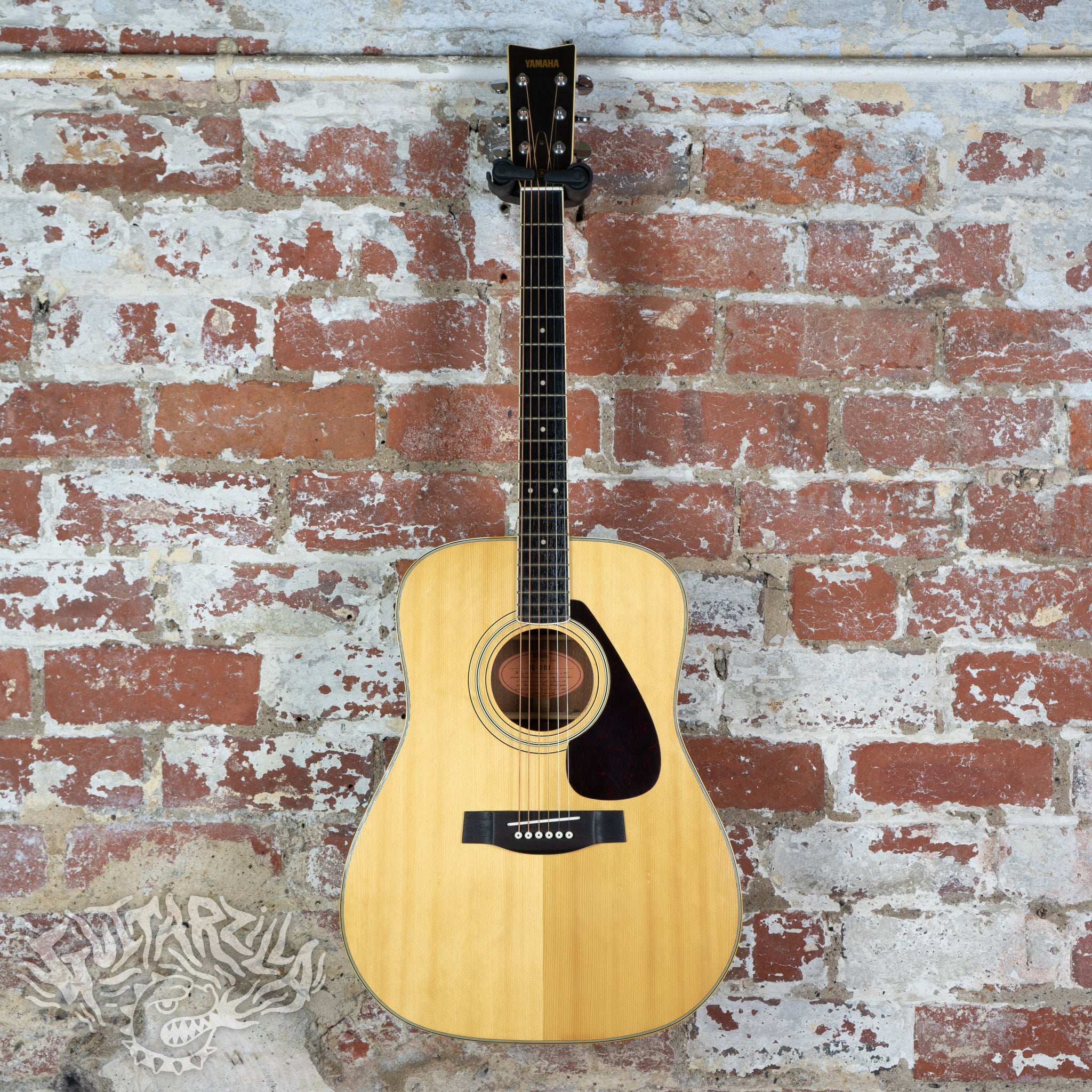 Yamaha FG-201 1970's Natural MIJ Japan Vintage Orange Label