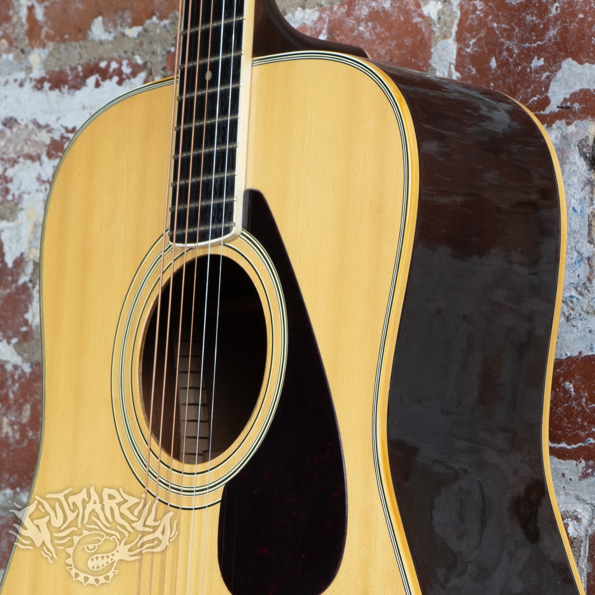 Yamaha FG-201 1970's Natural MIJ Japan Vintage Orange Label