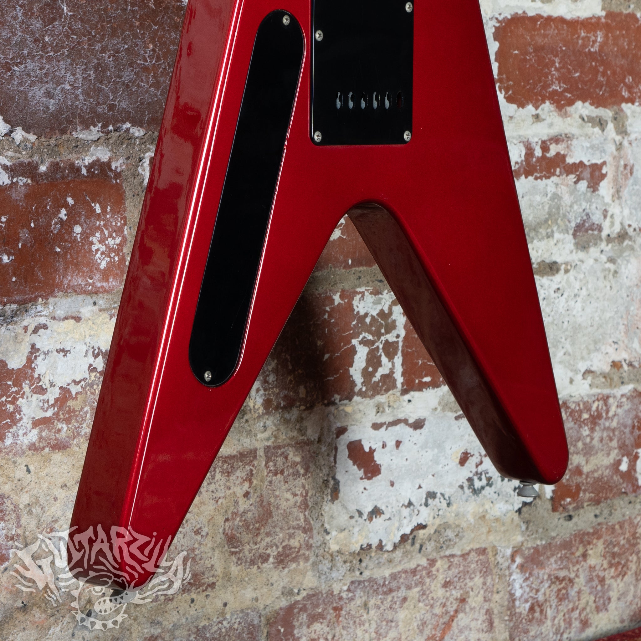 FERNANDES BSV-80 フライングVギター Fernandes The Function Flying V BSV-55 1980's Red Sparkle MIJ
