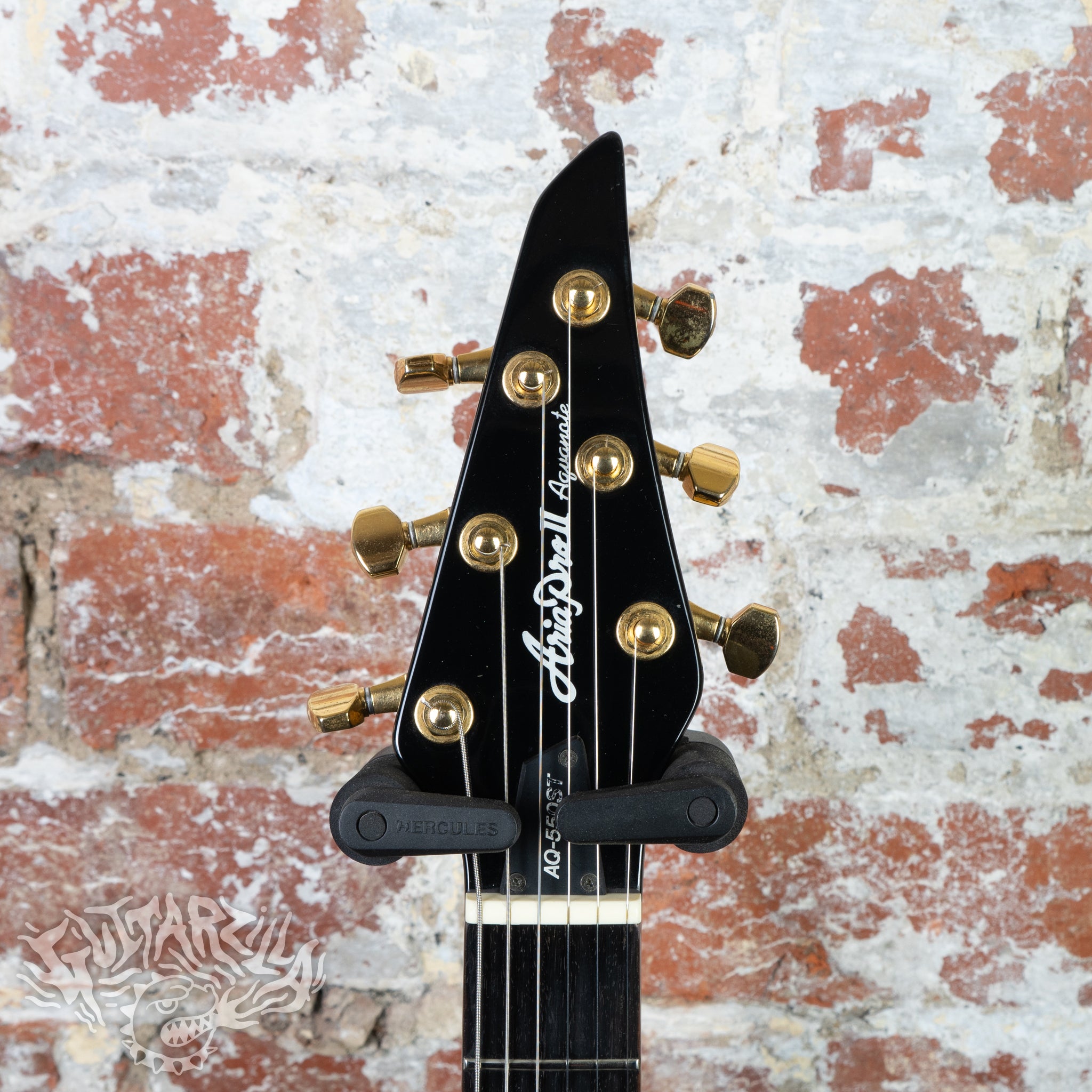 Aria Pro II Aquanote AQ-550ST 1990's Black MIJ Japan – Guitarzilla