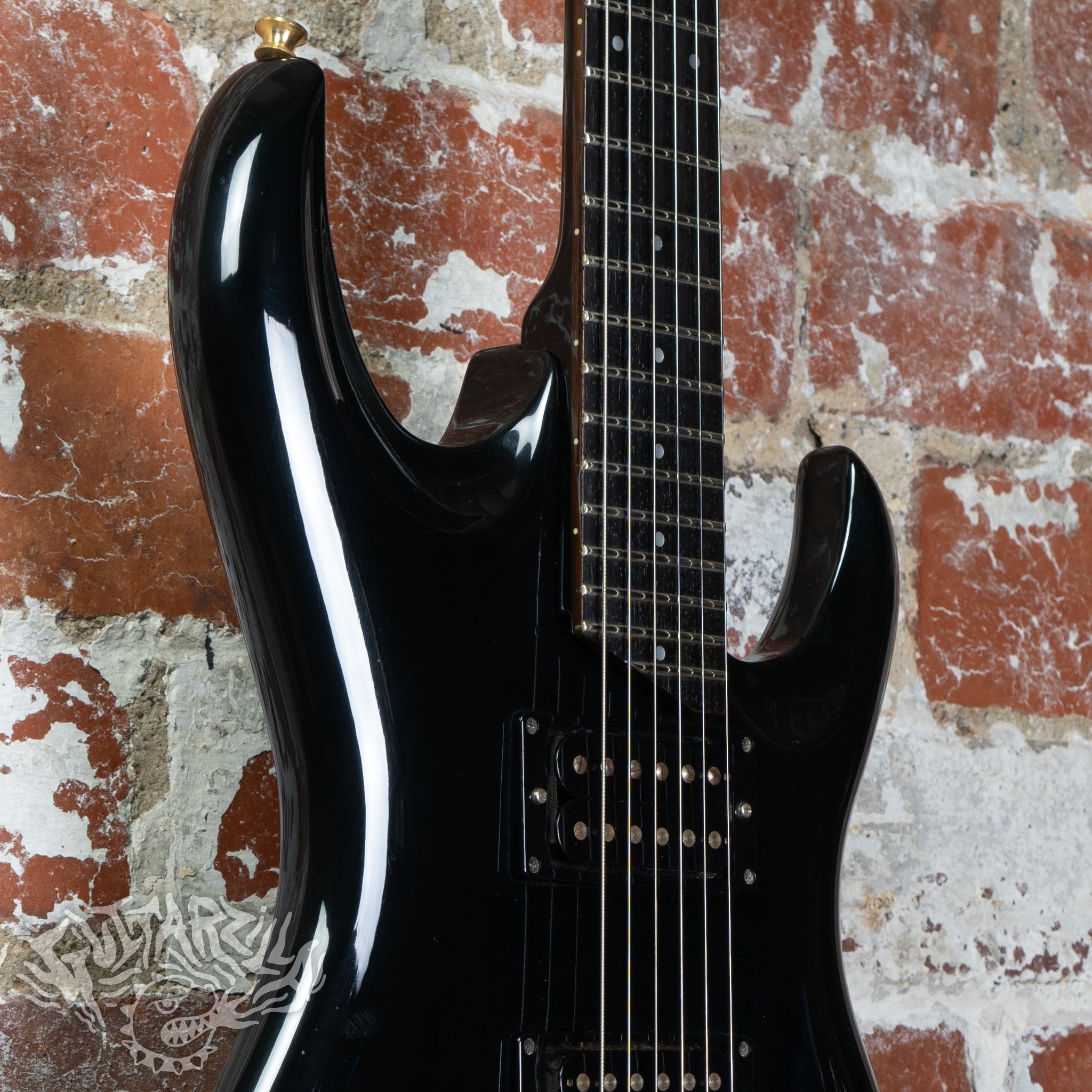 Aria Pro II Aquanote AQ-550ST 1990's Black MIJ Japan – Guitarzilla