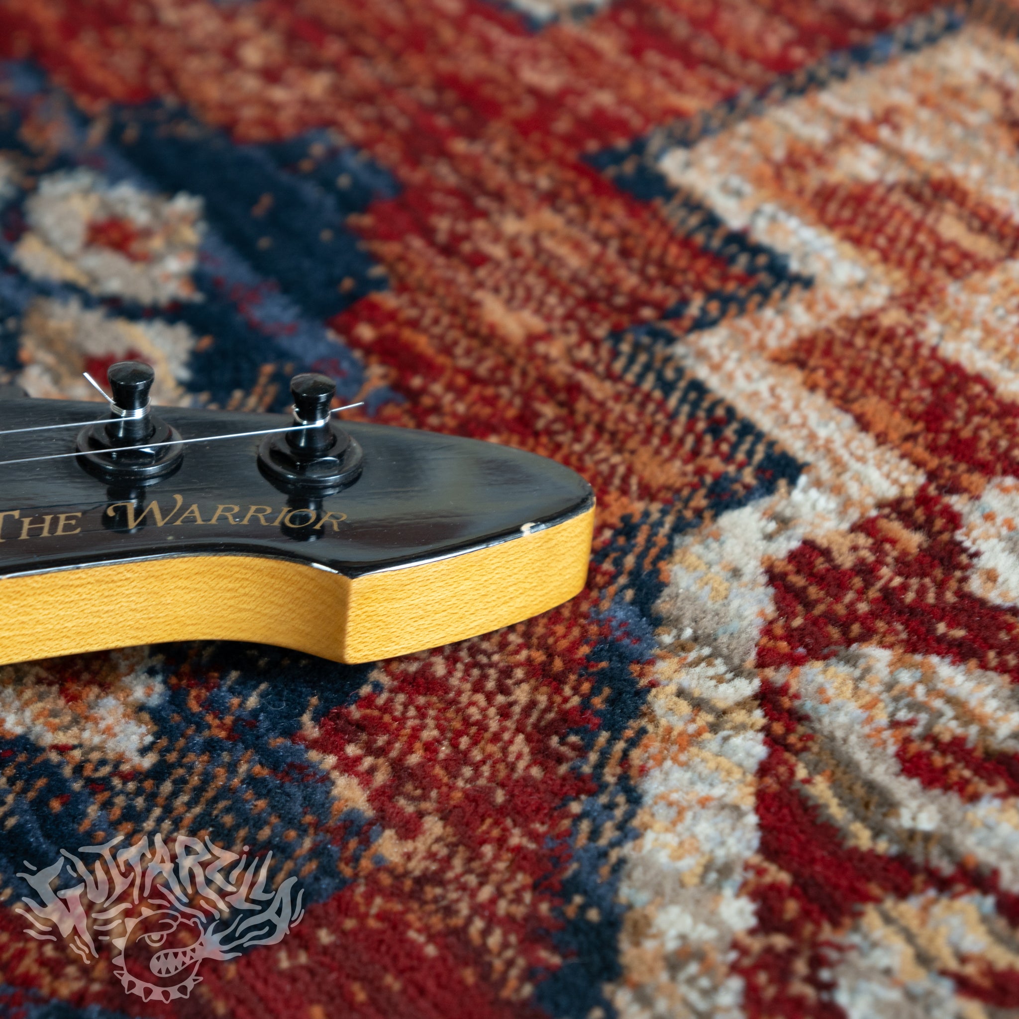 Aria Pro II The Warrior WR-653S 1989 See Through Black MIJ Japan