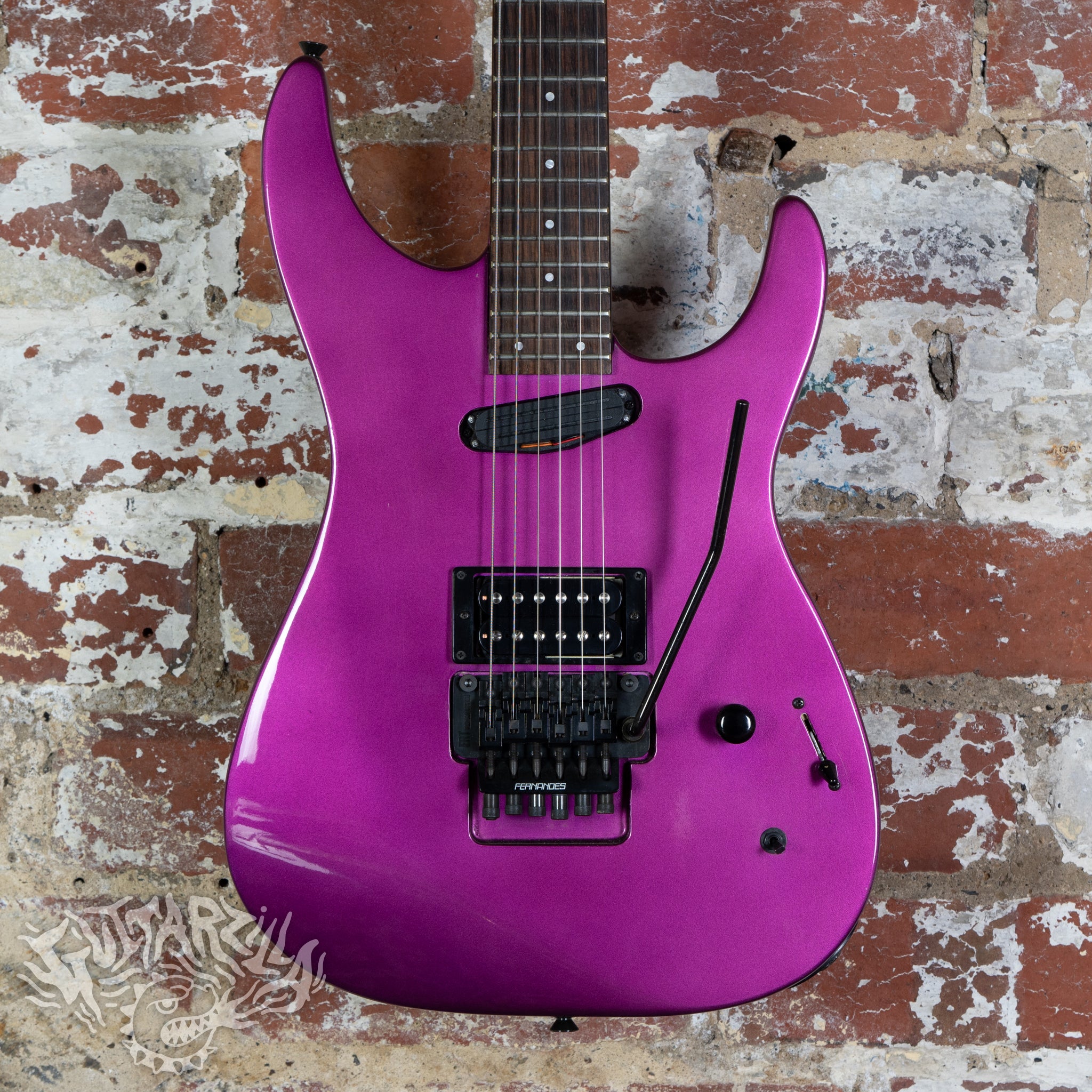 Fernandes Revolver FR-65X 1990 Metallic Purple MIJ Japan – Guitarzilla