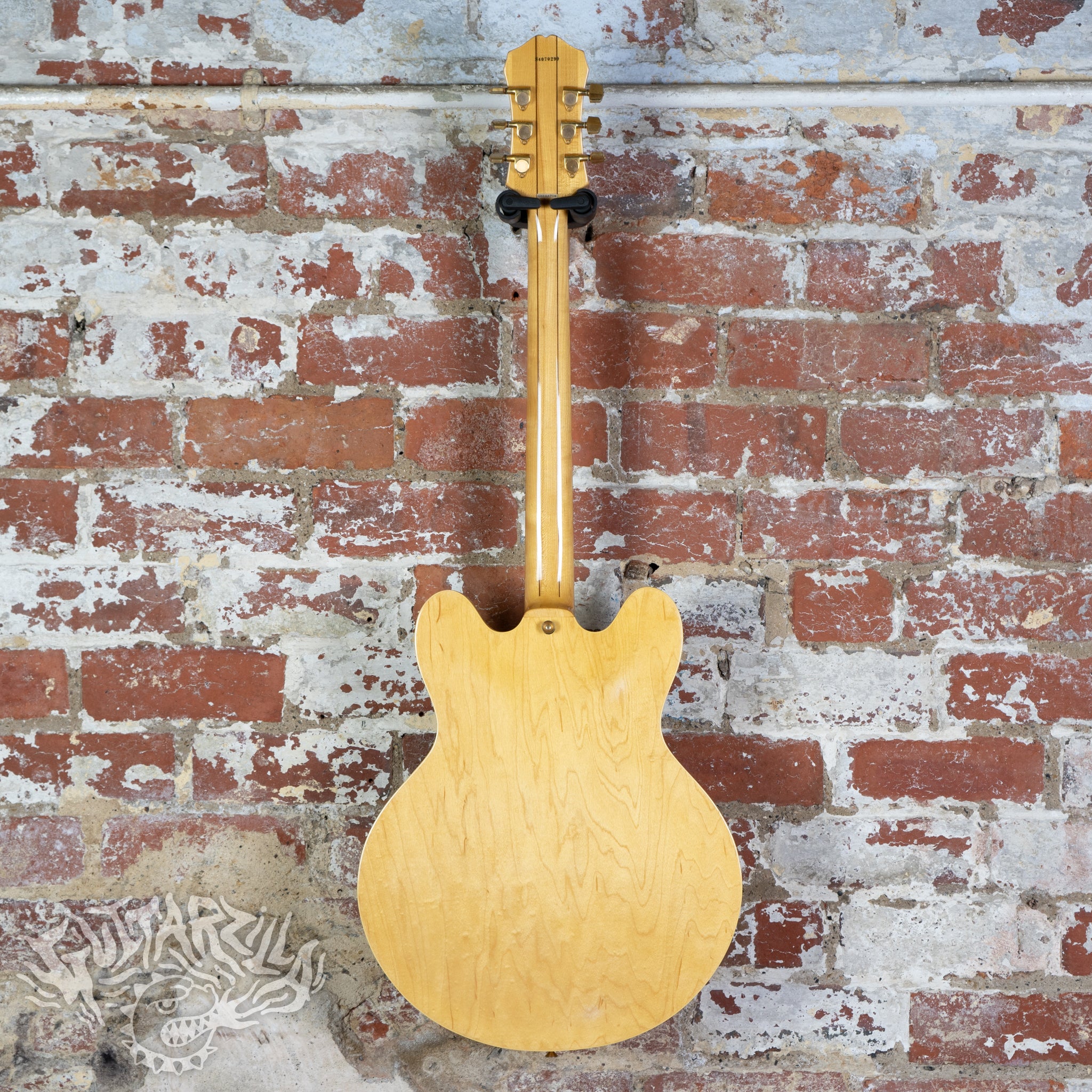 Epiphone Sheraton II 1994 Natural Samick Korea MIK – Guitarzilla