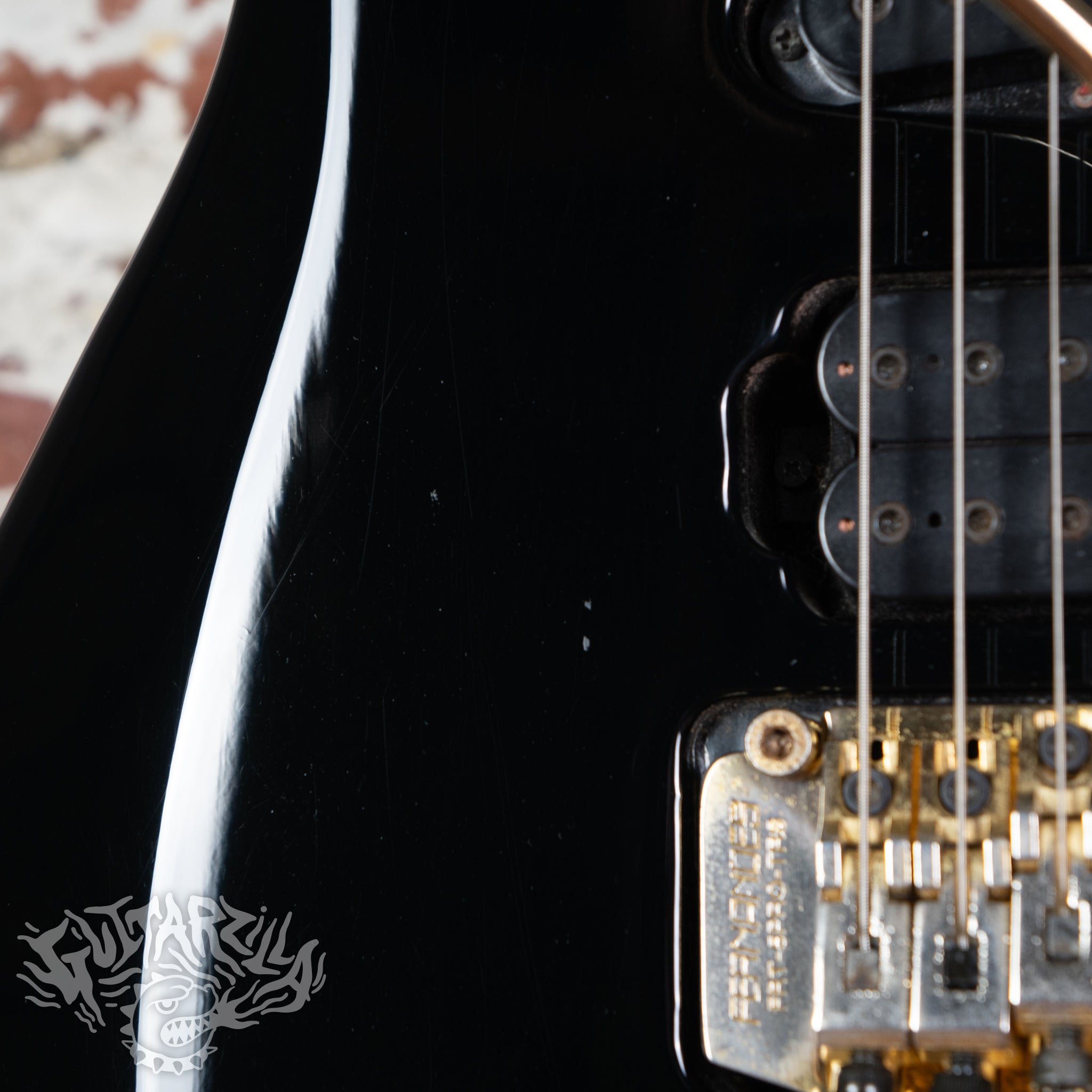 Fernandes APG-85S Sustainer HSS 1990's Black MIJ Japan – Guitarzilla