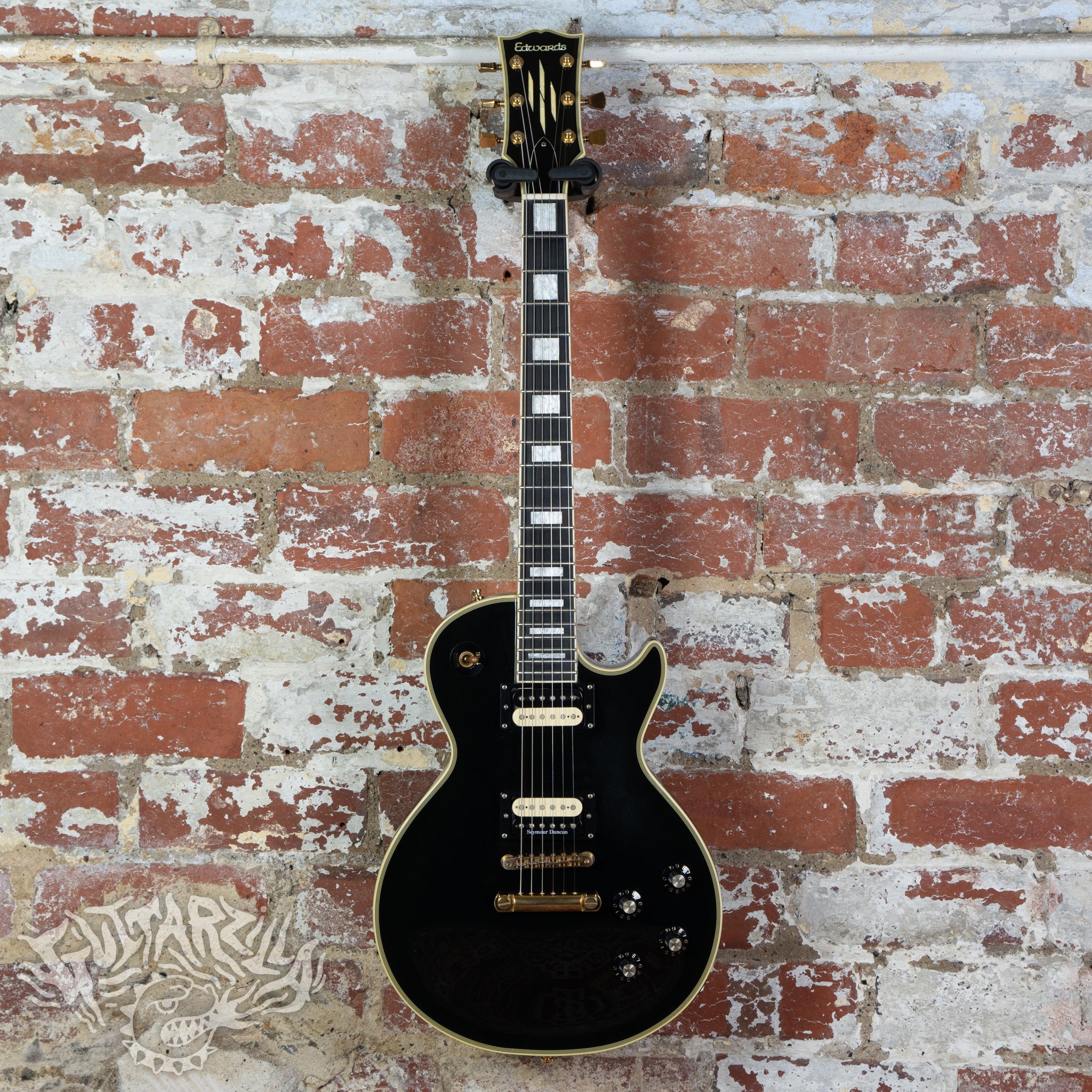 Edwards E-LP 92CD Custom 2004 Ebony MIJ ESP Japan – Guitarzilla