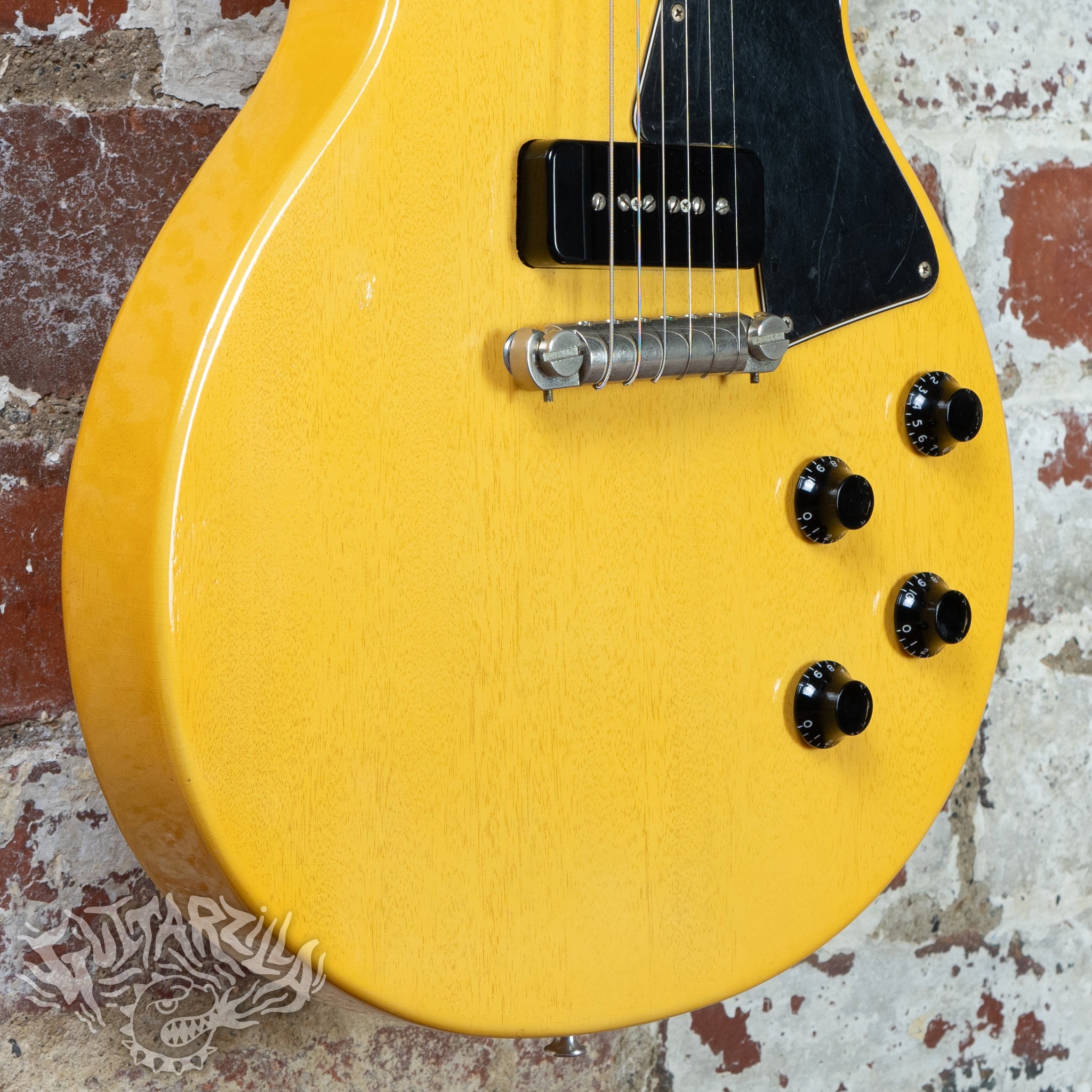 Edwards E-LS-115 Lacquer Taste 2015 TV Yellow MIJ ESP Japan