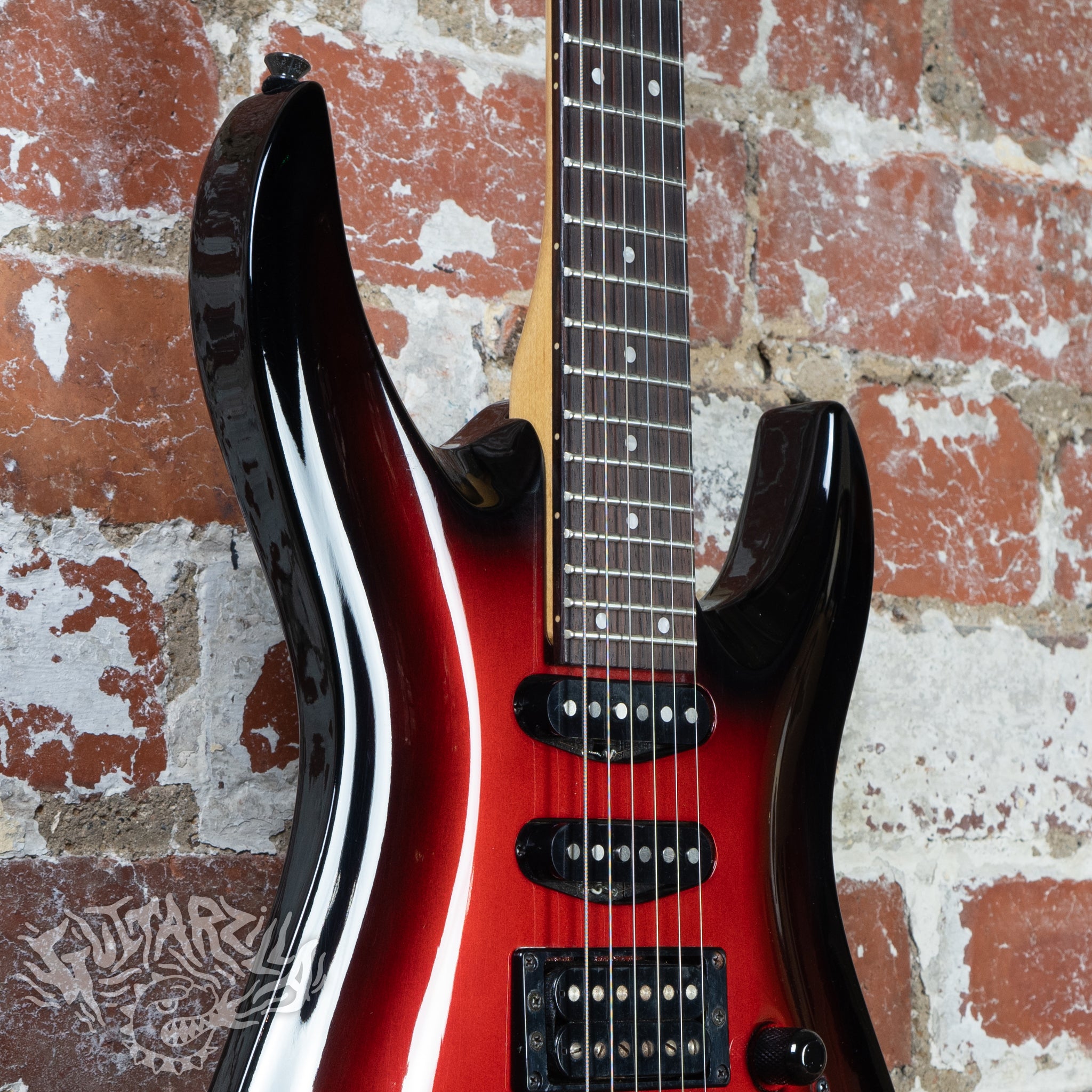Yamaha RGZ-II Superstrat 1990 Red Black Sunburst MIJ Japan