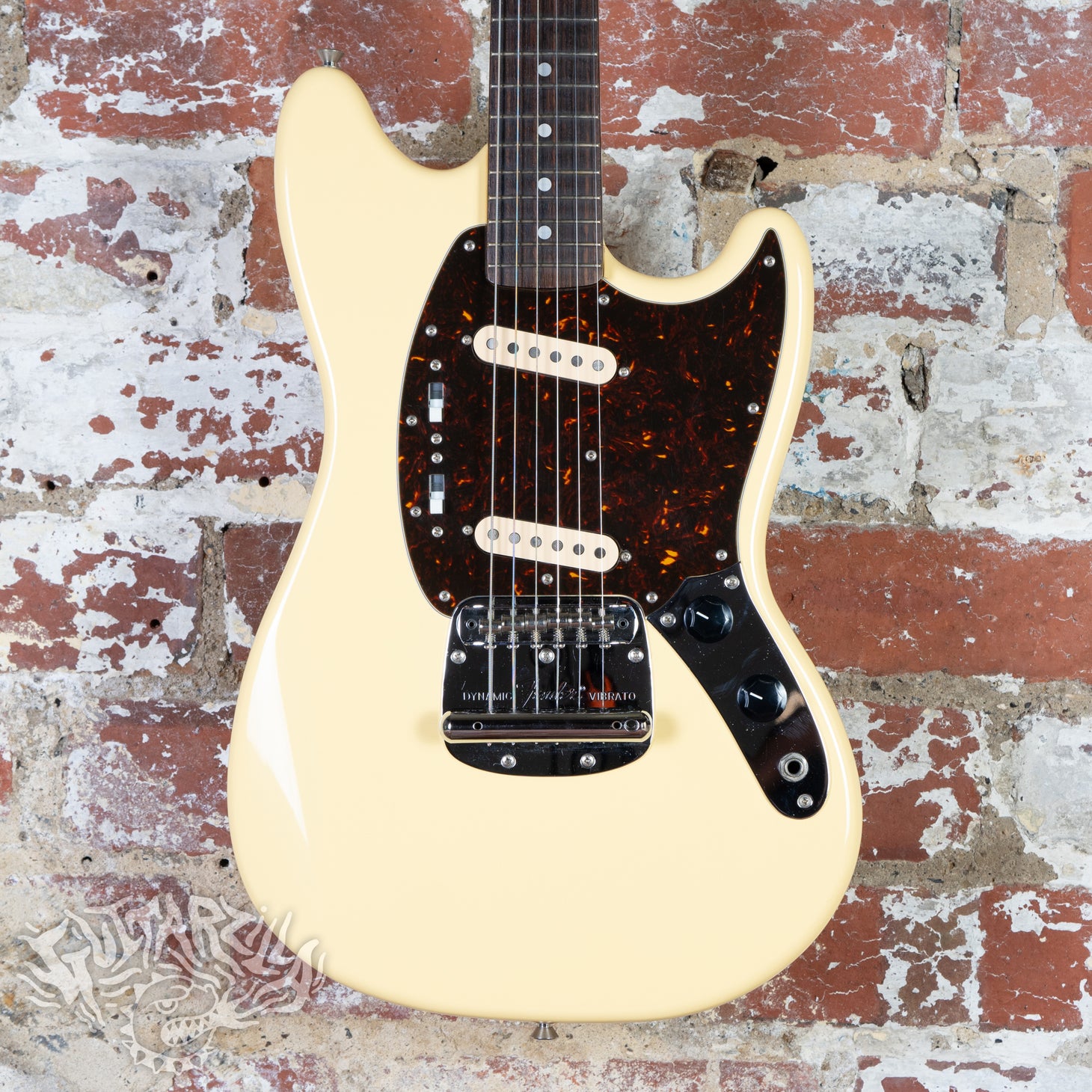 Fender Mustang '69 Reissue MG69-72 2006 Yellow White CIJ