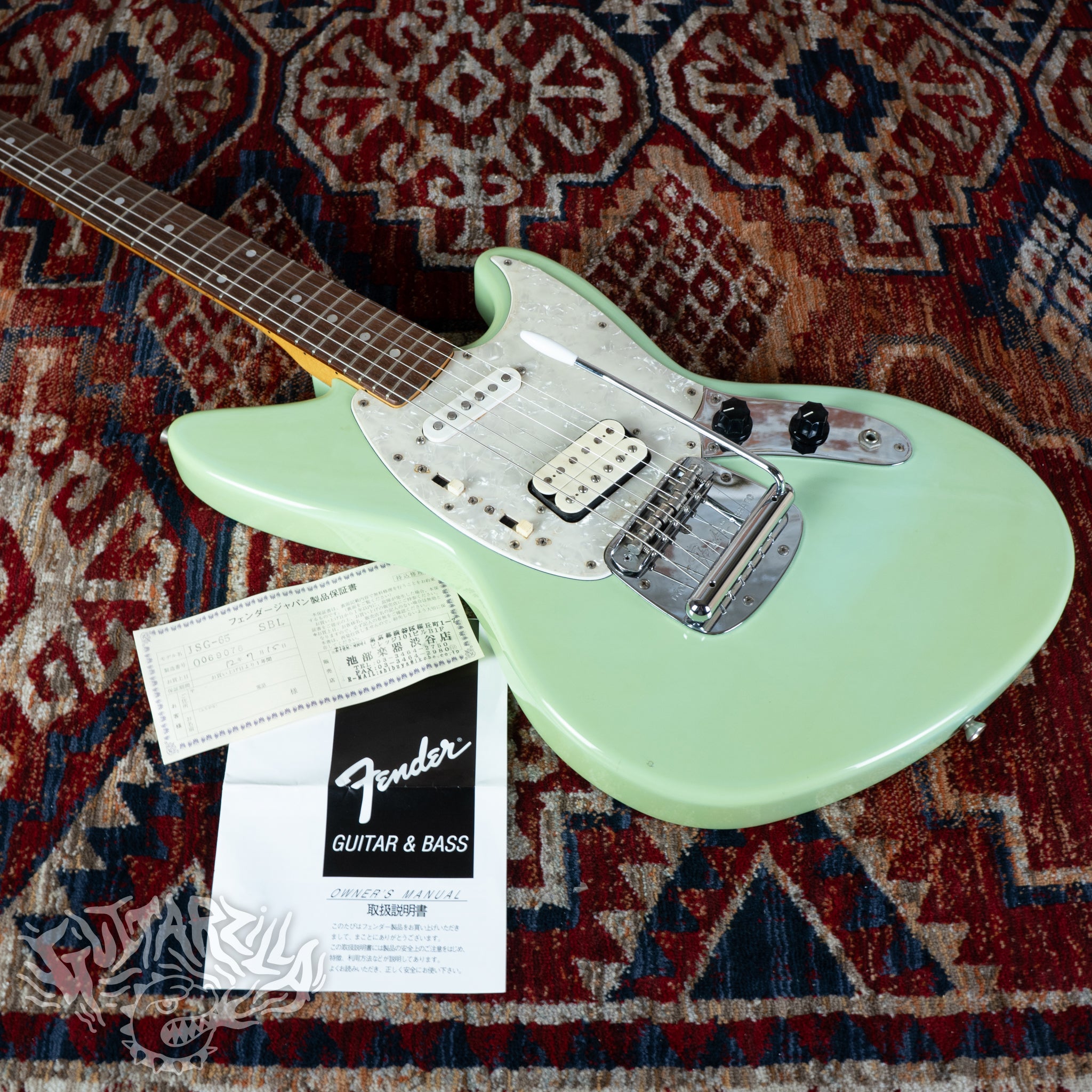 M*s様 Fender エレキギター JAG-STANGミントグリーン M*s様 Fender エレキギター JAG-STANGミントグリーン Fender Japan Jag