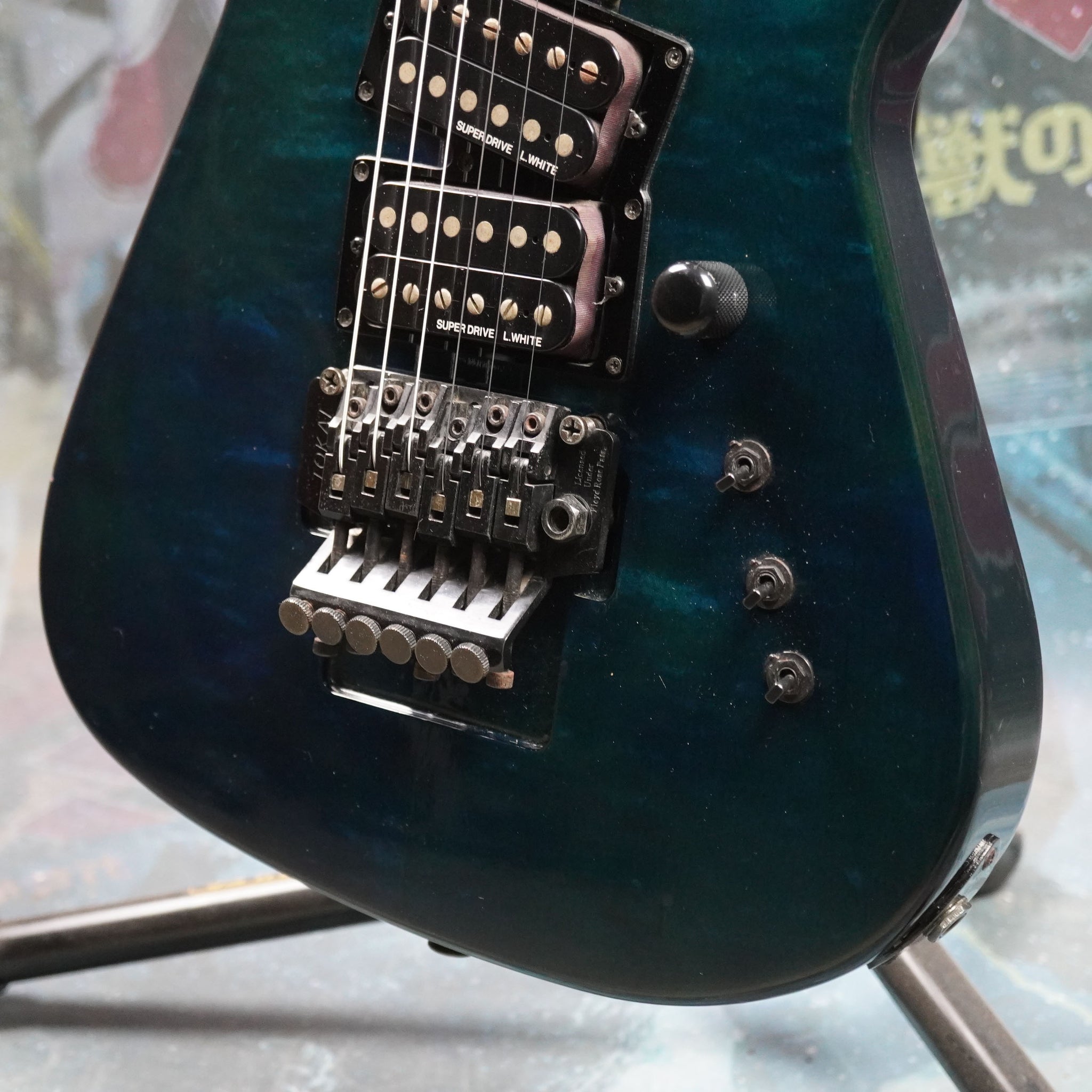 Tokai Vivian Campbell VC-75 1989 See Through Blue Sunburst MIJ