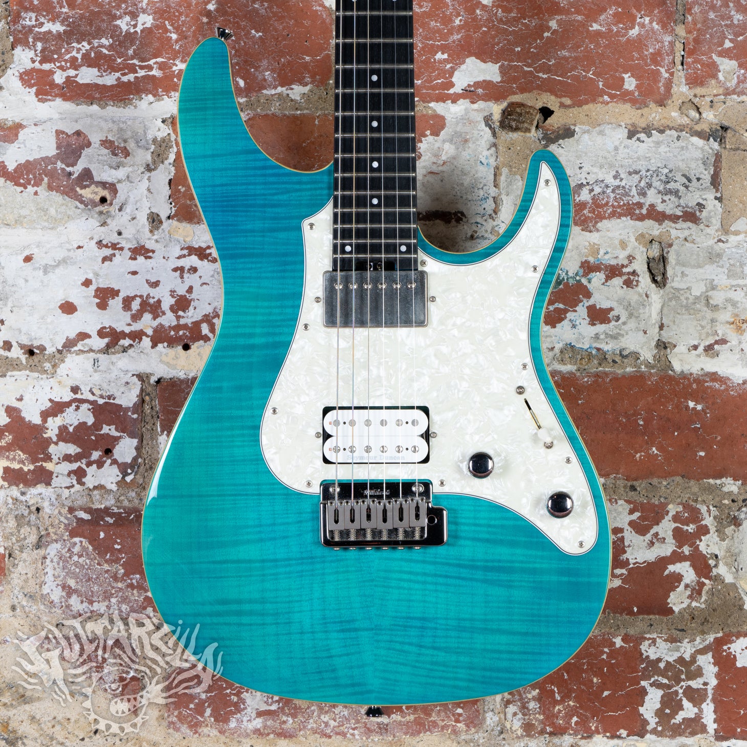 Edwards Snapper E-SN-125 2014 Light Aqua ESP JAPAN – Guitarzilla