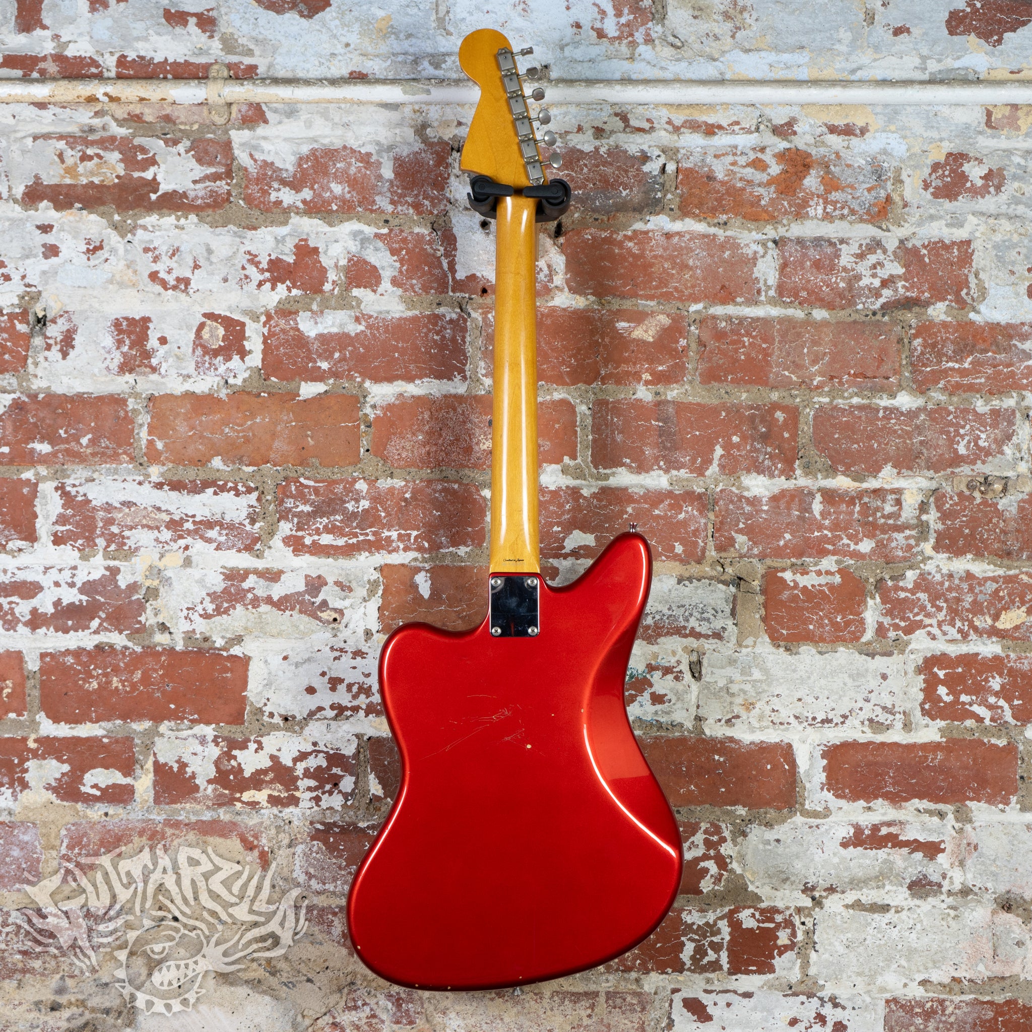 Fender Jaguar '66 Reissue JG66-85 Humbucker 1997 Candy Apple Red