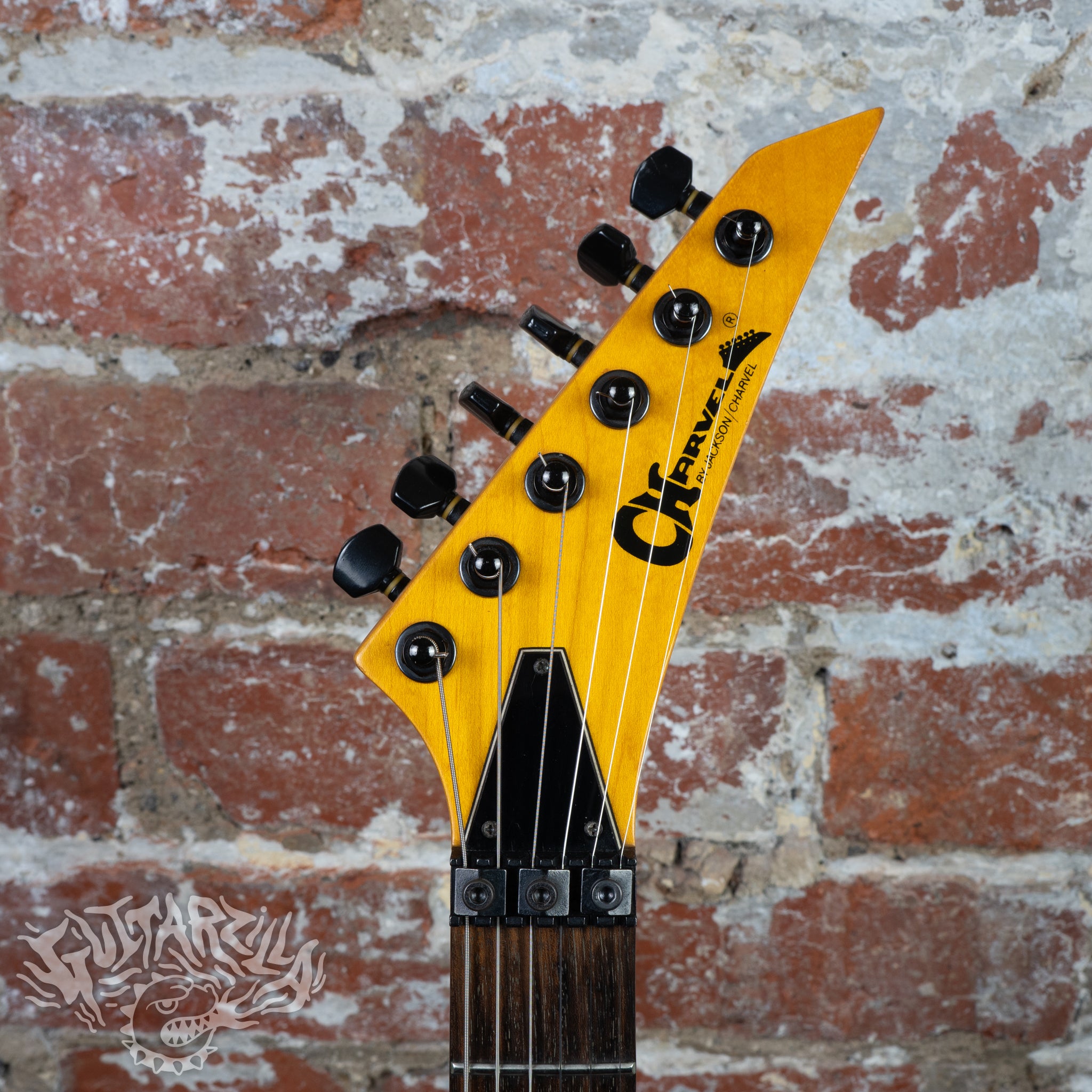 Charvel Super Dinky SDK-085-HH 1990's Trans Amber – Guitarzilla