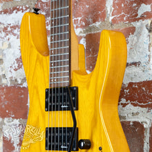 Load image into Gallery viewer, Charvel Super Dinky SDK-085-HH 1990's Trans Amber
