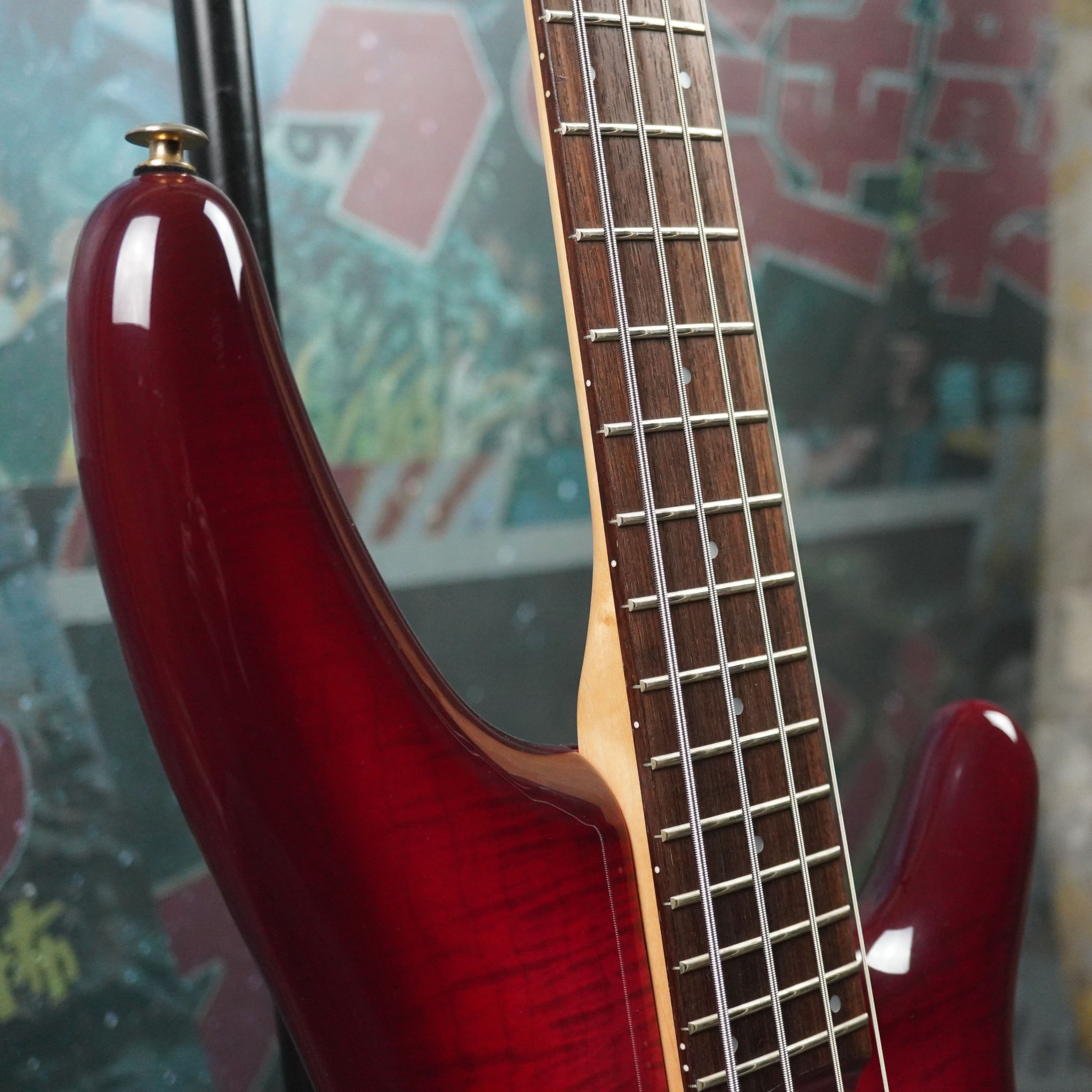 Ibanez Soundgear SR890 1994 Transparent Cherry MIJ Japan – Guitarzilla