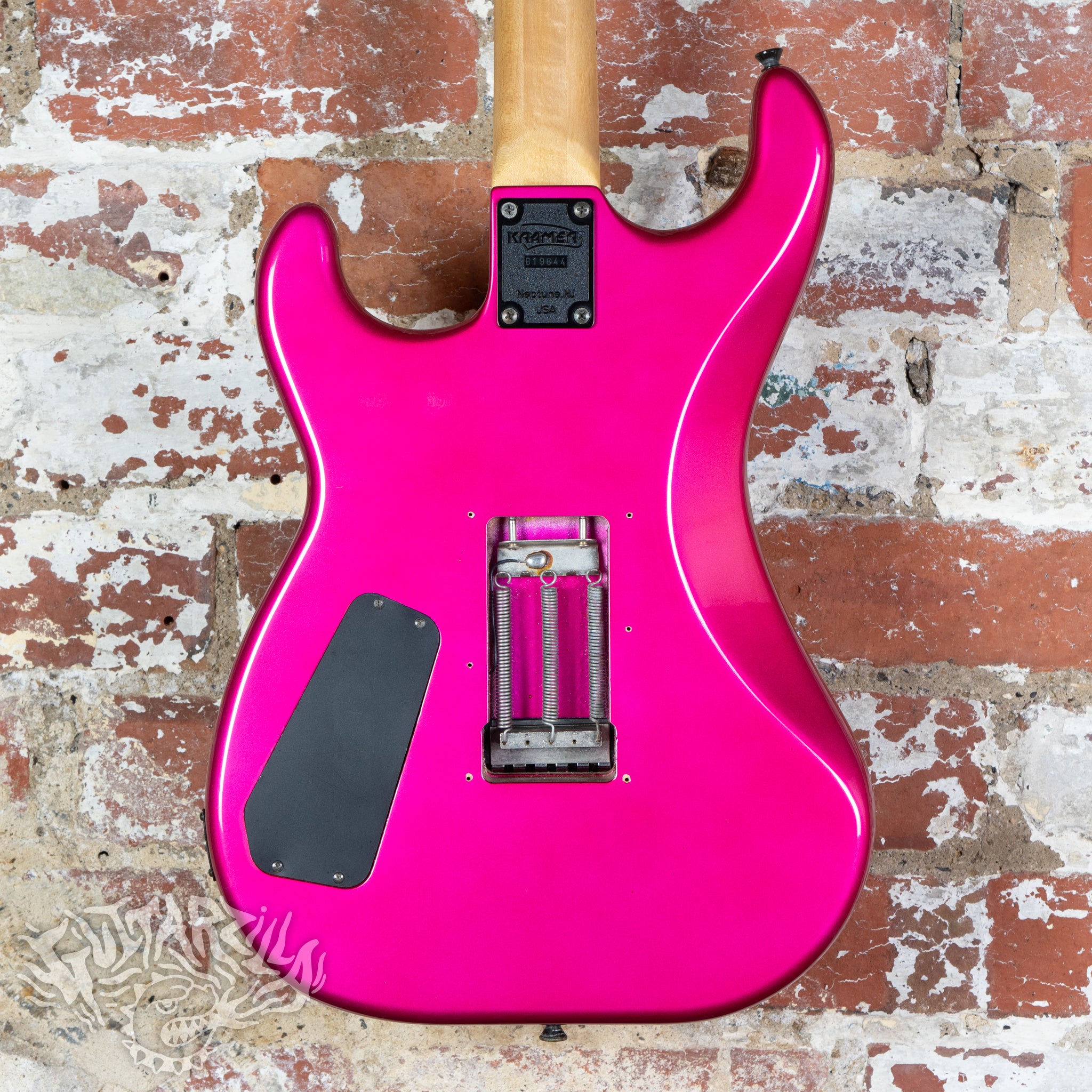 Kramer Focus F-1000 1980's Pink Sparkle MIJ Japan ESP – Guitarzilla