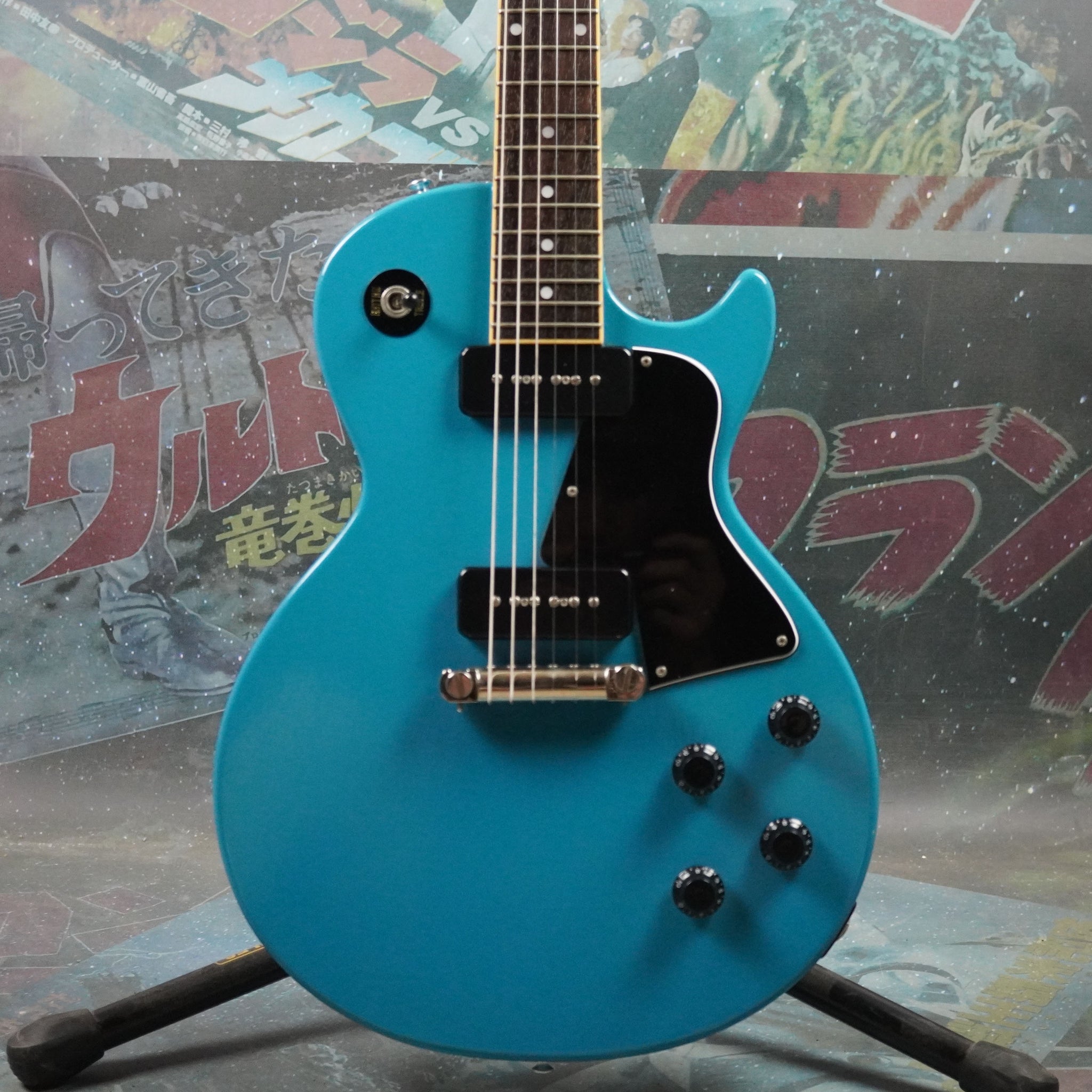 Edwards E-LS-115 Lacquer Taste 2015 Beth Blue MIJ ESP Japan