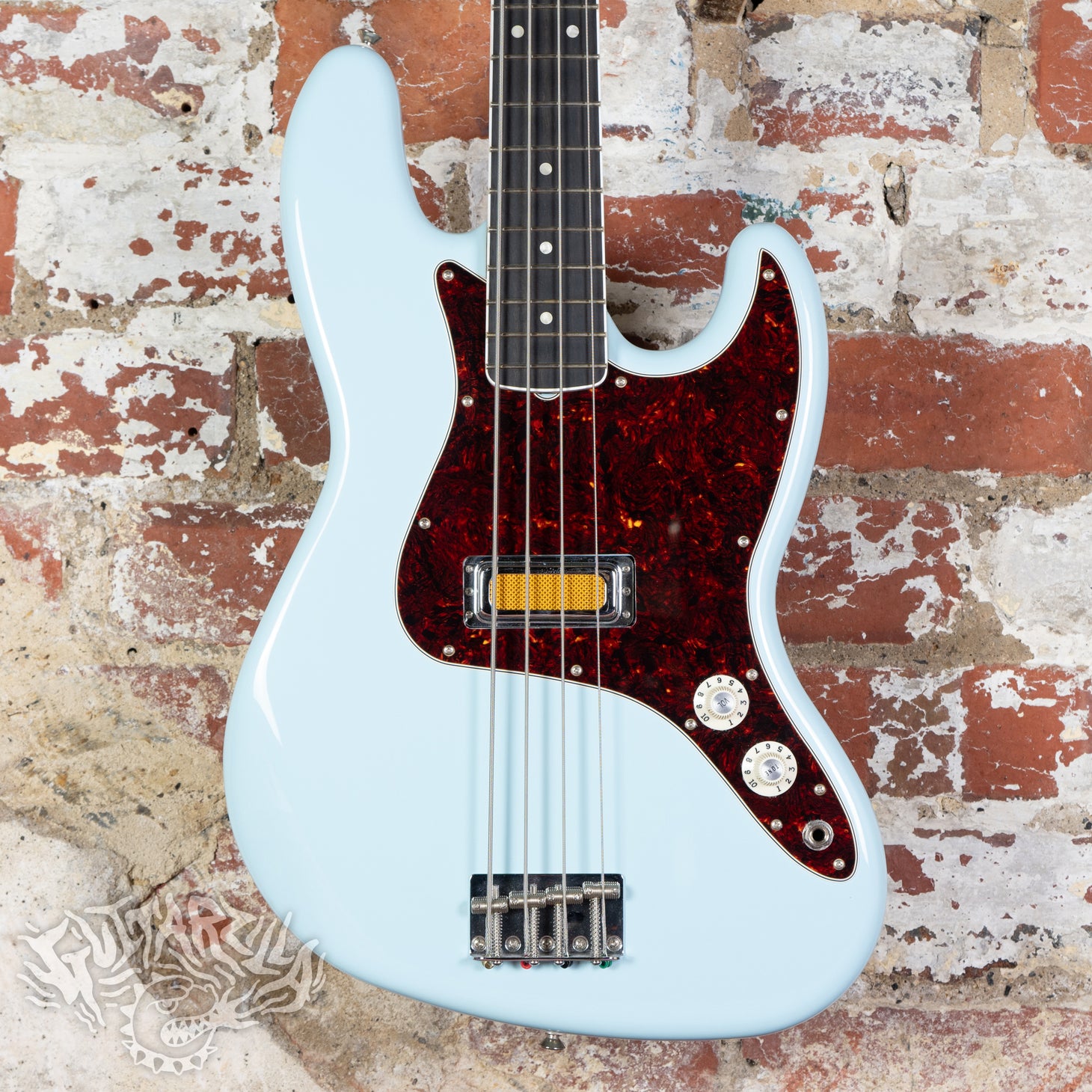 Fender Gold Foil Jazz Bass 2022 Sonic Blue