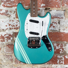 Load image into Gallery viewer, Fender Mustang '69 Reissue MG69-77 2006 Ocean Turquoise Metallic Competition Stripe Japan
