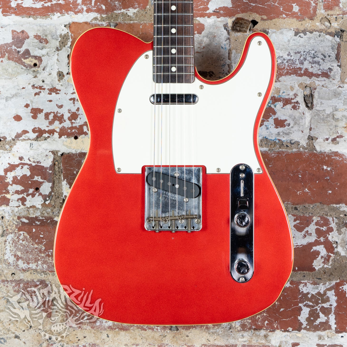 Fender Telecaster Custom '62 Reissue TLC-62B 1990 Candy Apple Red MIJ Japan FujiGen