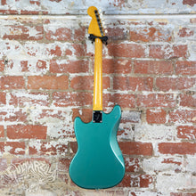 Load image into Gallery viewer, Fender Mustang '69 Reissue MG69-77 2006 Ocean Turquoise Metallic Competition Stripe Japan
