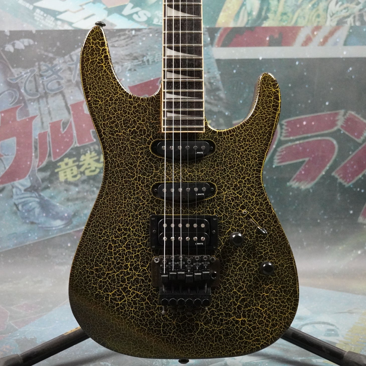 Tokai JSR-65 Custom Edition 1987 Yellow Crackle MIJ Japan