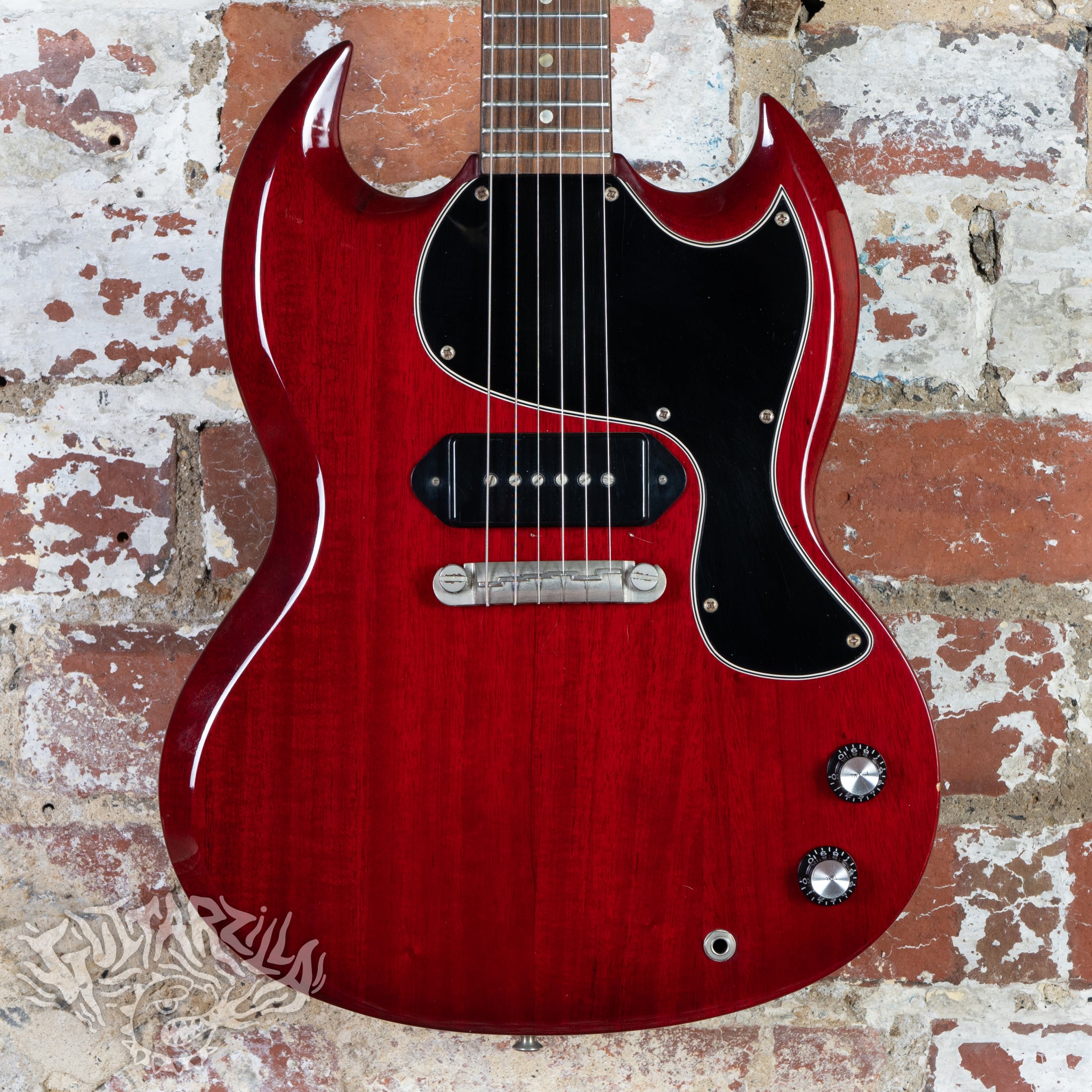 Burny SG-55 Rock'n Roll Model 1980's Cherry MIJ Japan – Guitarzilla