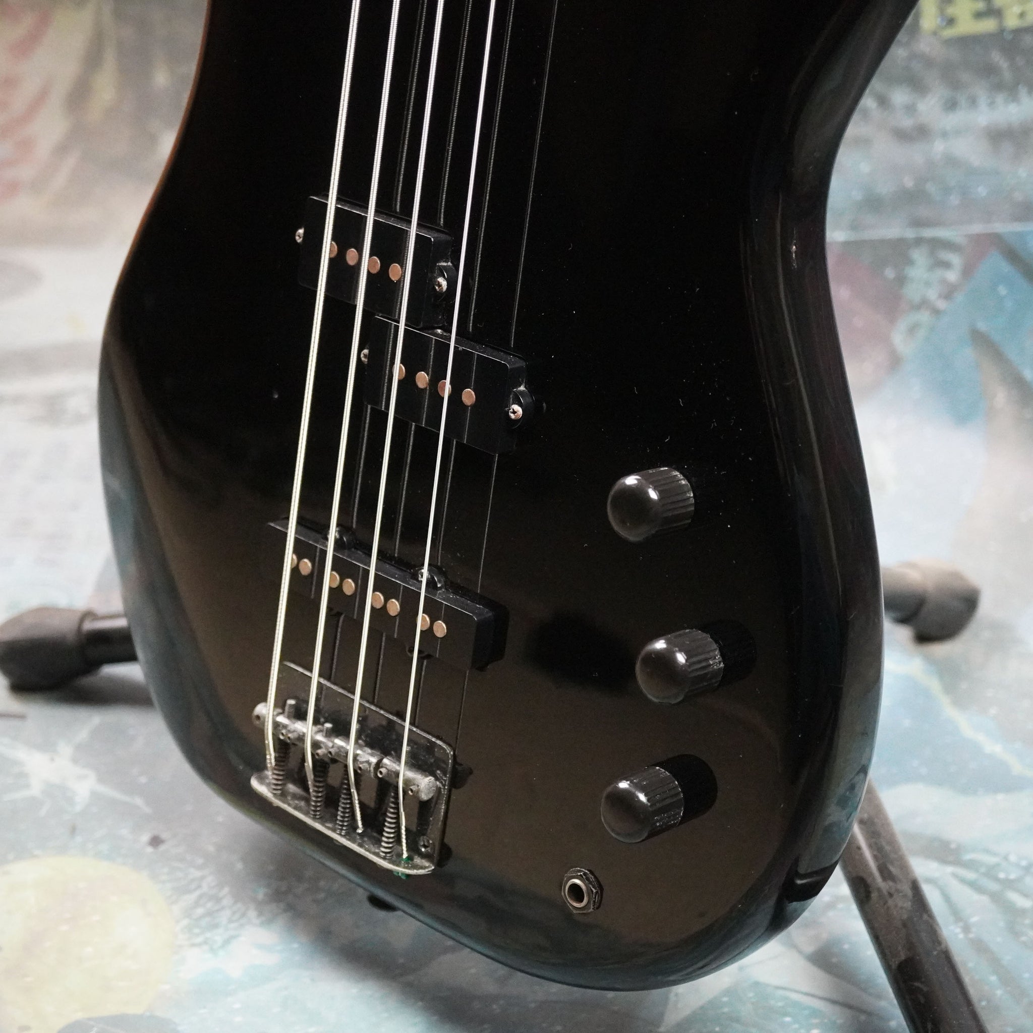 Fender Jazz Bass Special PJ36 1986 Black MIJ FujiGen – Guitarzilla