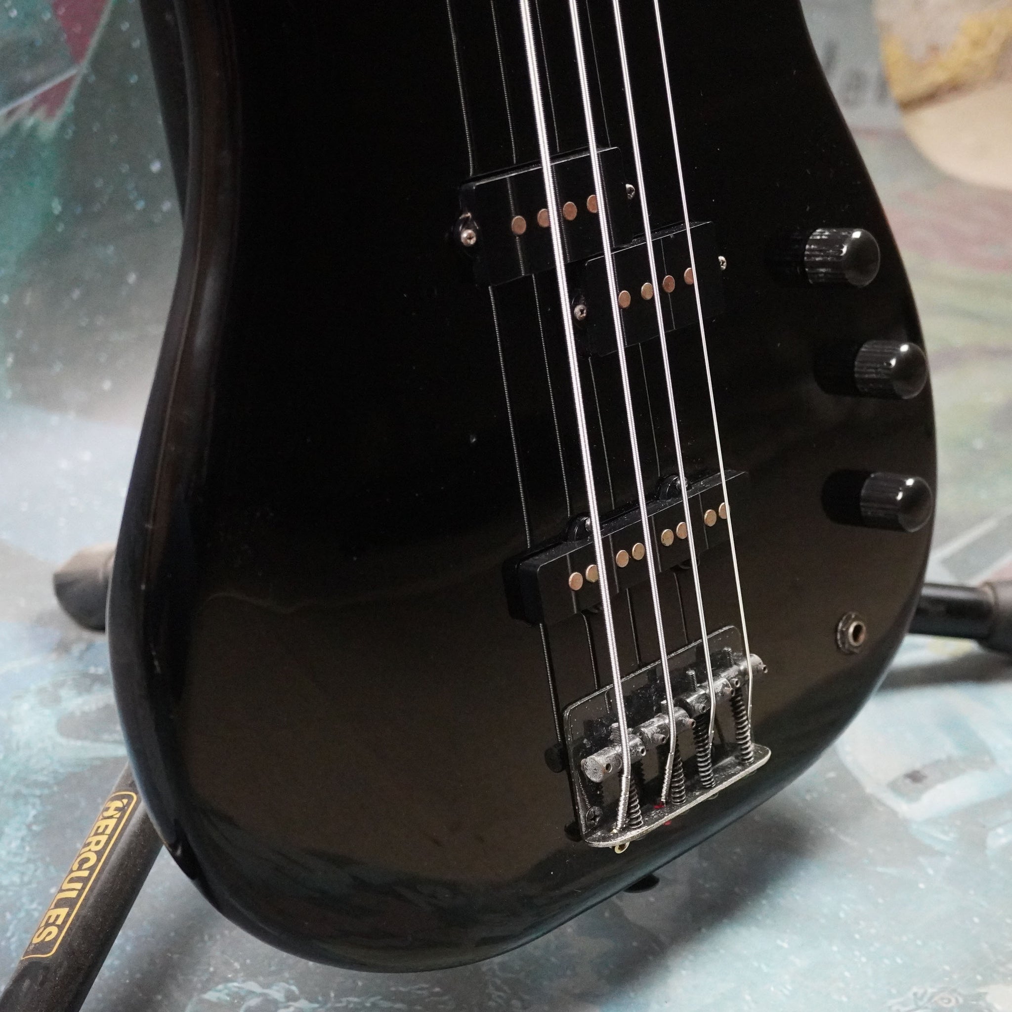 Fender Jazz Bass Special PJ36 1986 Black MIJ FujiGen – Guitarzilla