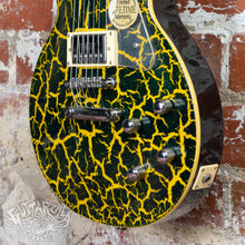 Load image into Gallery viewer, Epiphone Les Paul Nuclear Extreme 2001 Yellow Crackle
