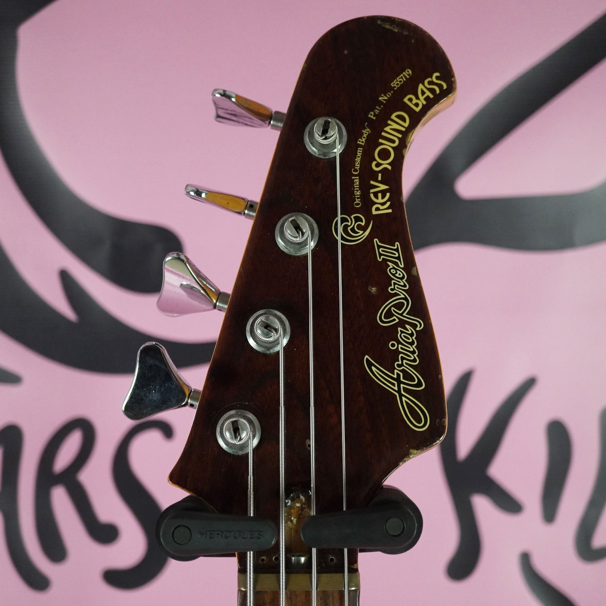 Aria Pro II RSB-600 Rev Sound 1981 Walnut MIJ Matsumoku Japan