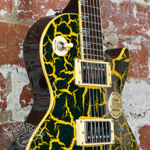 Load image into Gallery viewer, Epiphone Les Paul Nuclear Extreme 2001 Yellow Crackle
