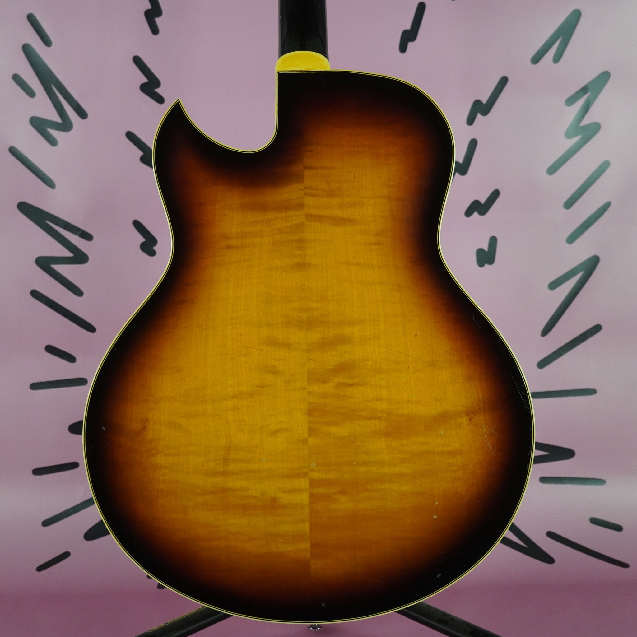 Yamaha AE-11 Jazz Box Single Cut 1968 Sunburst MIJ Japan