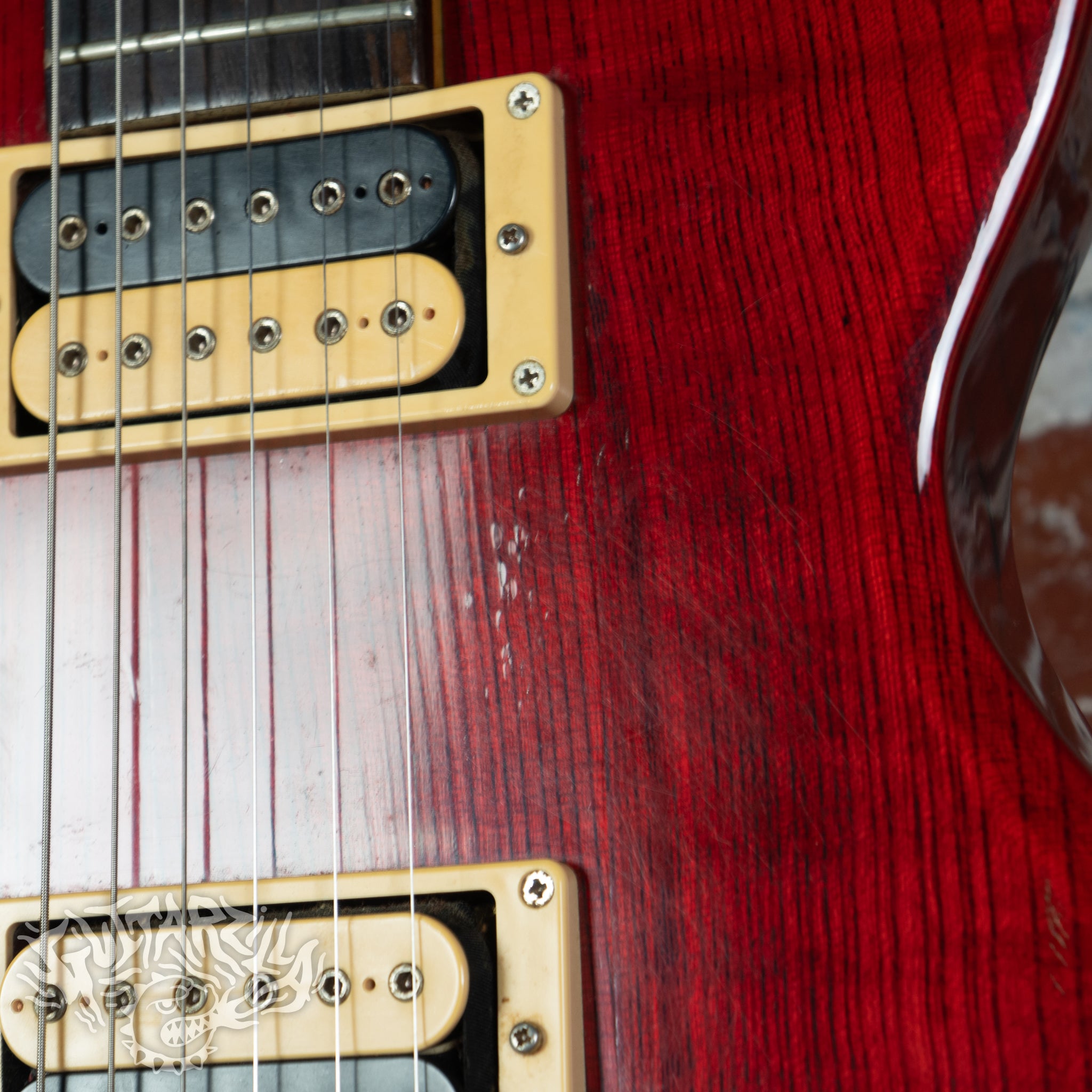Aria Pro II Cardinal Series CS-350 1981 Transparent Red MIJ Japan