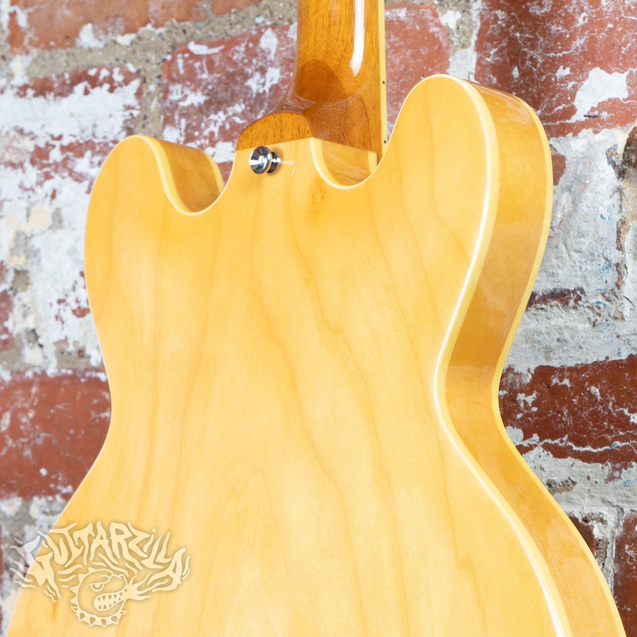 Epiphone Casino トラ目　2004 ピアレスNAT Epiphone Casino 2004 Natural Peerless MIK Korea – Guitarzilla