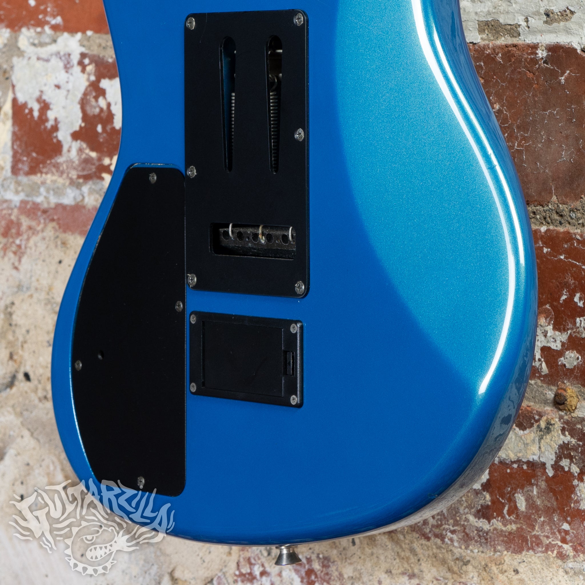 Fernandes JG65s Sustainer 1990's Blue Sparkle MIJ Japan – Guitarzilla