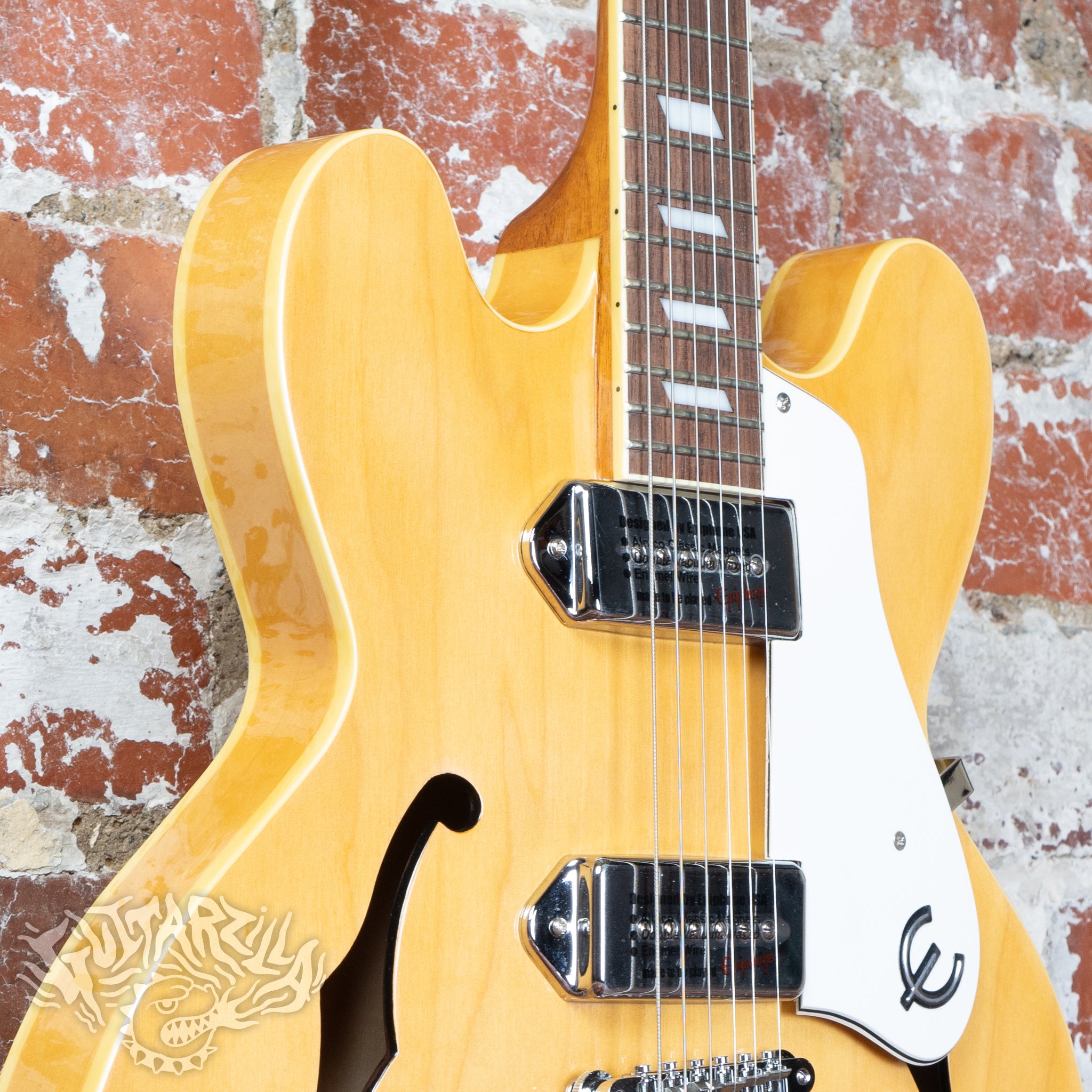 Epiphone Casino 2004 Natural Peerless MIK Korea – Guitarzilla