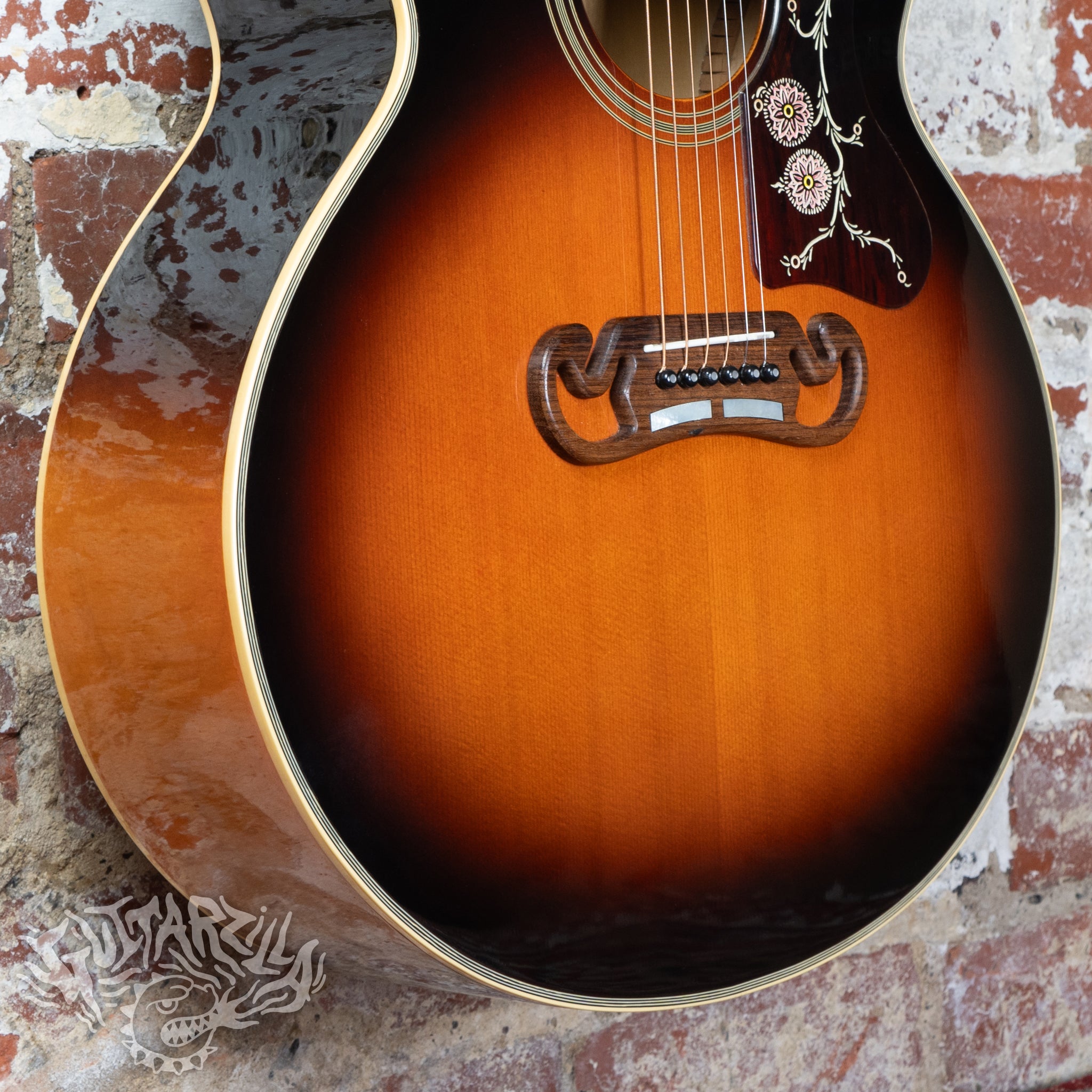 Orville By Gibson J-200 Jumbo 1992 Vintage Sunburst MIJ Japan