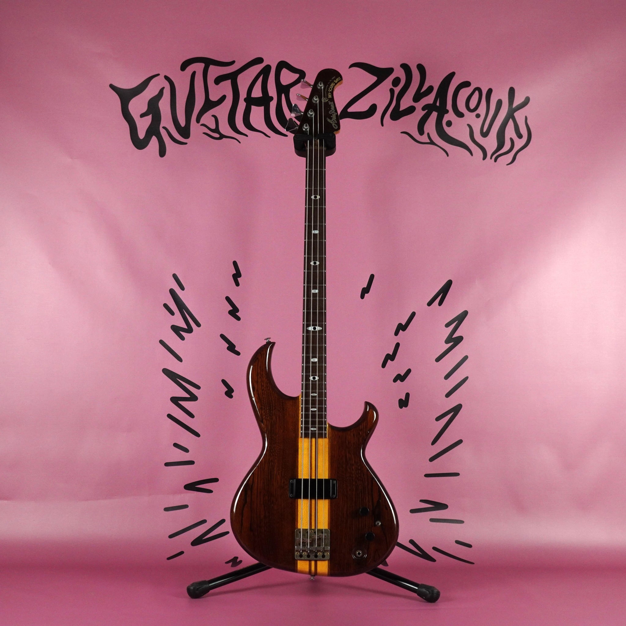 Aria Pro II RSB-600 Rev Sound 1981 Walnut MIJ Matsumoku Japan