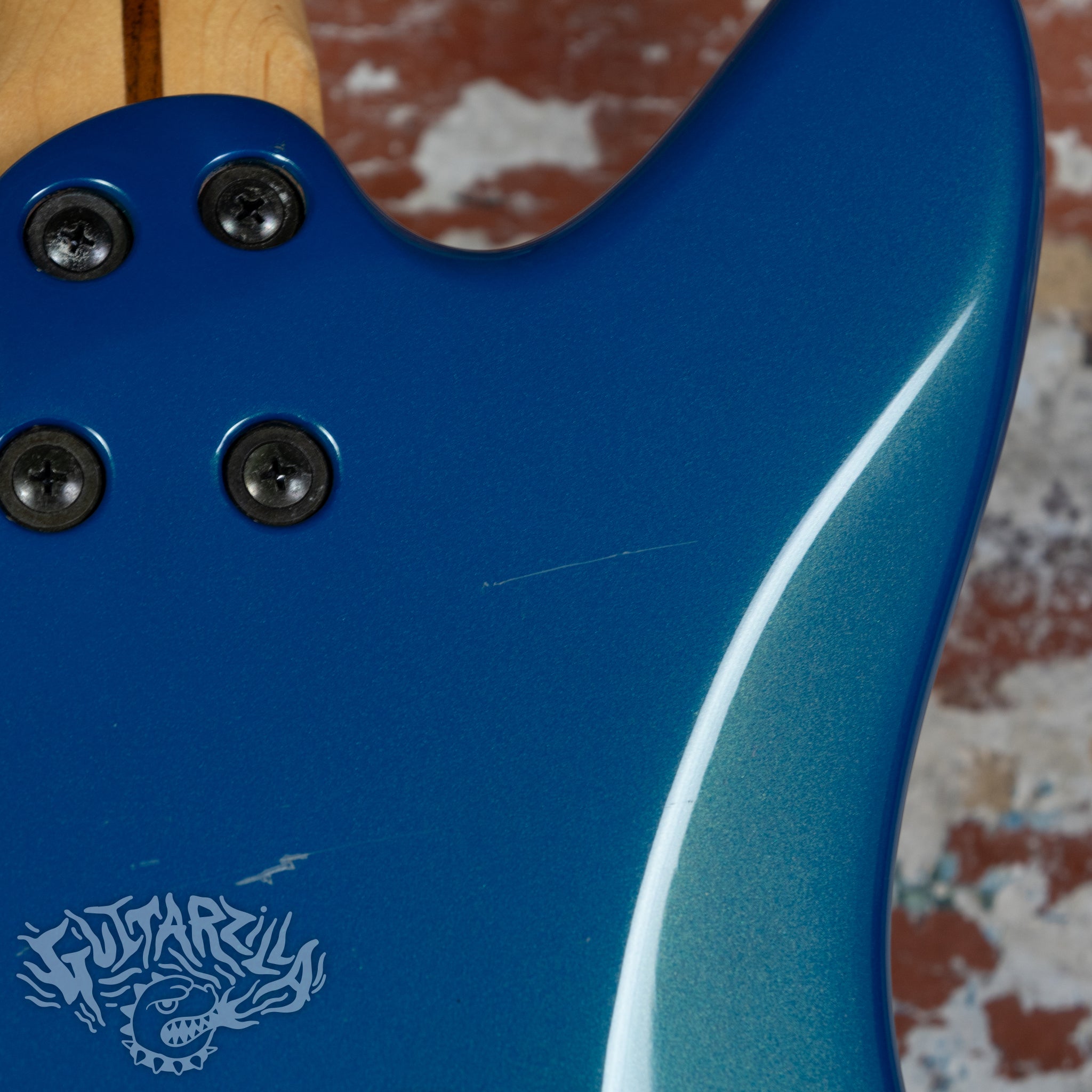 Fernandes JG65s Sustainer 1990's Blue Sparkle MIJ Japan – Guitarzilla