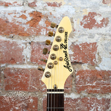 Load image into Gallery viewer, Aria Pro II ZZ Deluxe-V 1983 White With Thunderbolt MIJ Matsumoku Japan
