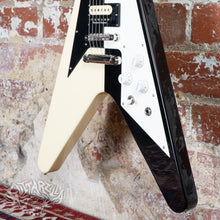 Load image into Gallery viewer, Edwards Flying V E-FV-125WB 2021 White Black Michael Schenker MIJ Japan ESP
