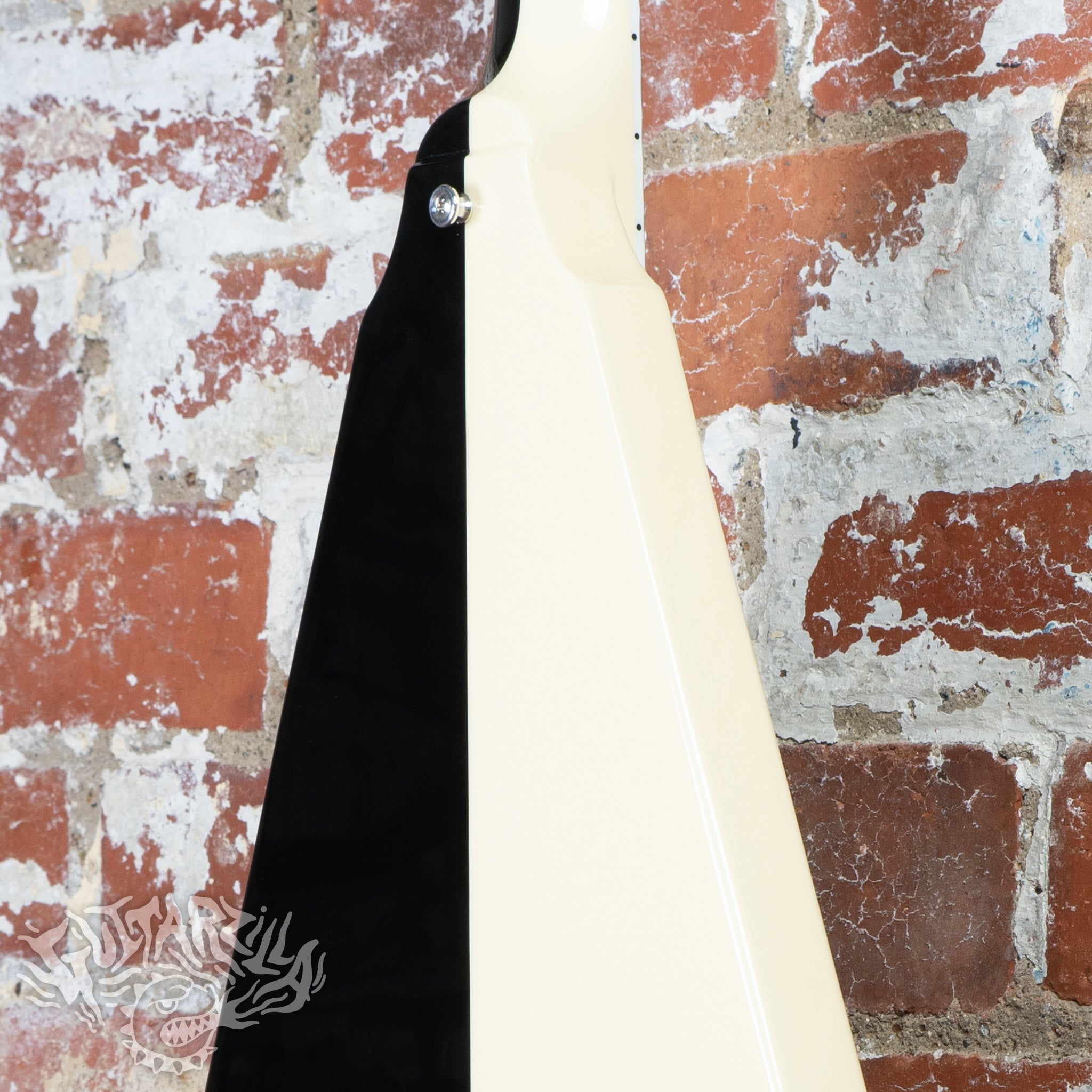Edwards Flying V E-FV-125WB 2021 White Black Michael Schenker MIJ