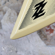 Load image into Gallery viewer, Aria Pro II ZZ Deluxe-V 1983 White With Thunderbolt MIJ Matsumoku Japan
