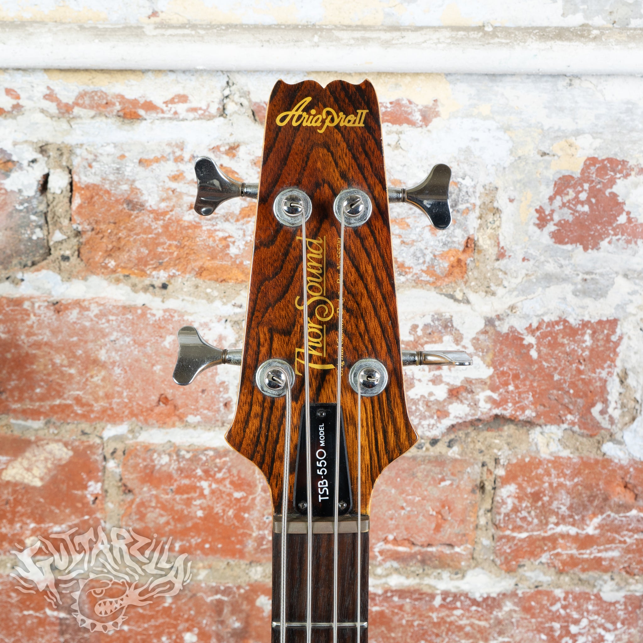 Aria Pro II Thor Sound TSB-550 1981 Walnut MIJ Japan Matsumoku