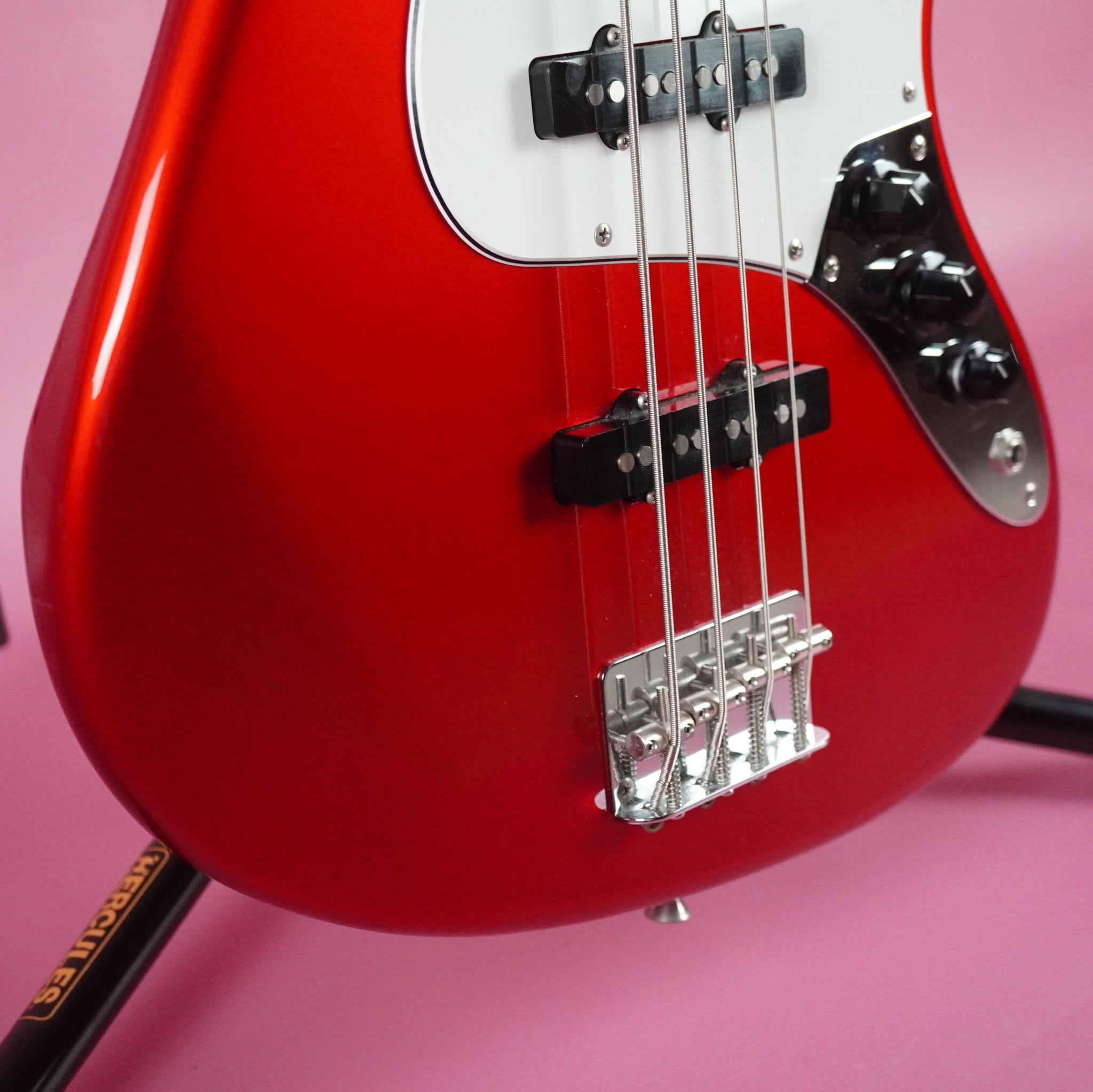 FGN J Standard Jazz Bass 2010 Candy Apple Red MIJ FujiGen