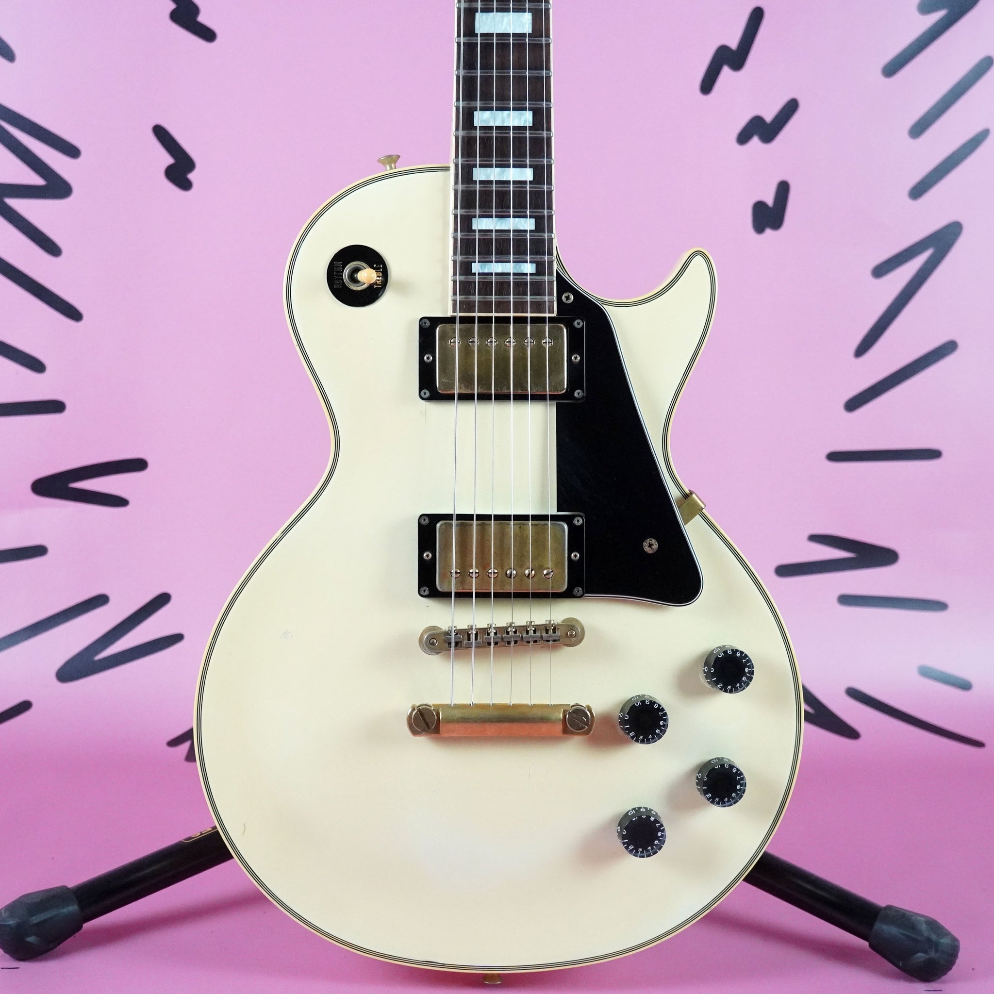 Greco EGW-80 Mint Collection 1988 White Thin Body MIJ Japan